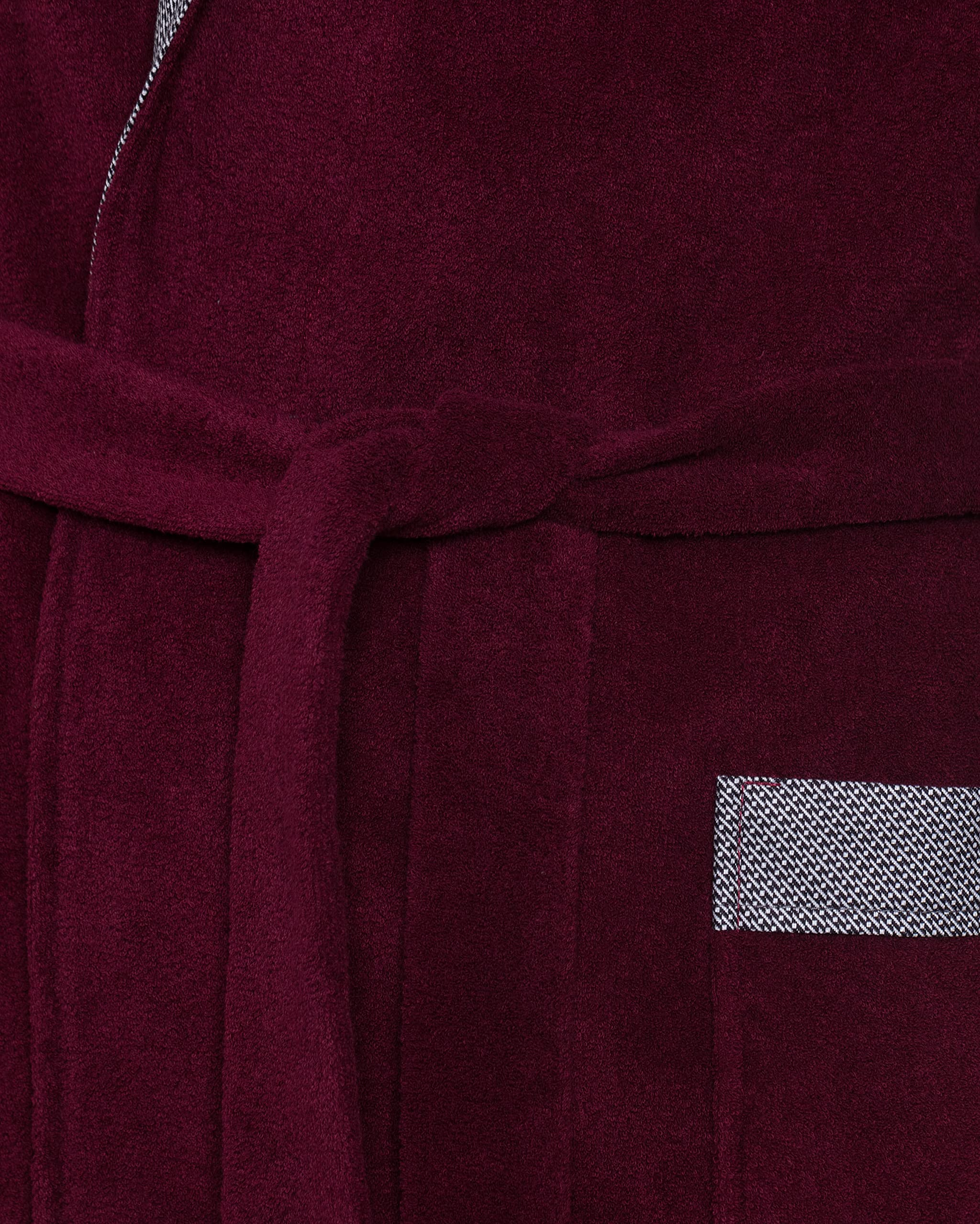 Revise RE-401 Peignoir court pour homme - Robe de chambre - Élégant - Chaud