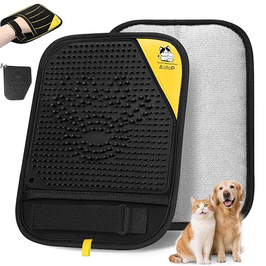 2-in-1 Pet Hair Removal Glove for Cats & Dogs - $19.99