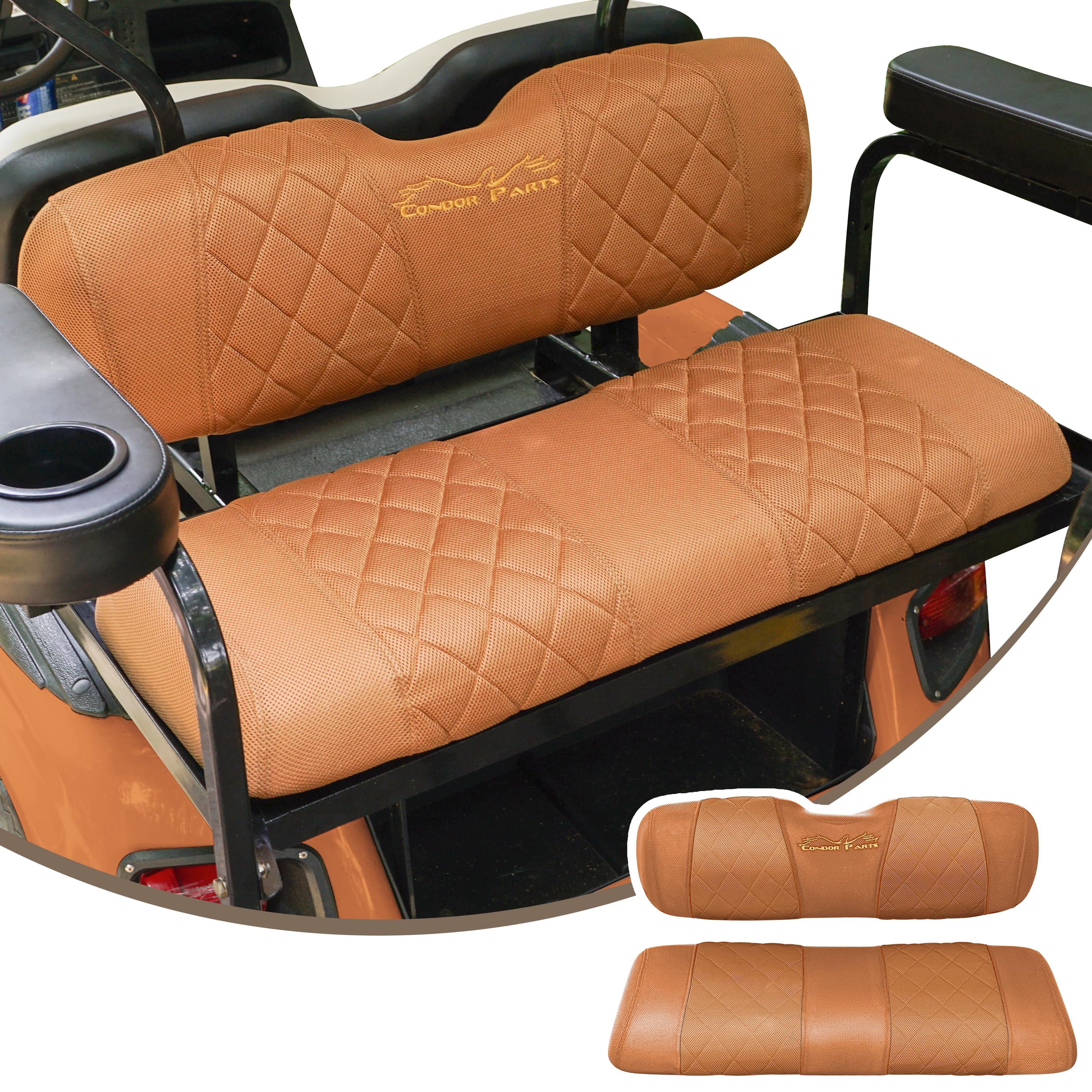 Amazon | Jaxpare ゴルフカートシートカバー 後部座席/後部座席キット