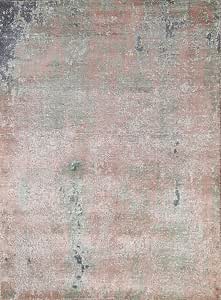Rug Source Modern Hand-Knotted Abstract Silk Rug, 5'7" x 4'4"