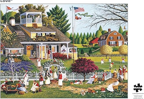Miniatura 5 de Buffalo Games - Silver Select - Charles Wysocki - Love - Rompecabezas de 1000 piezas para adultos desafiante rompecabezas perfecto para noches de