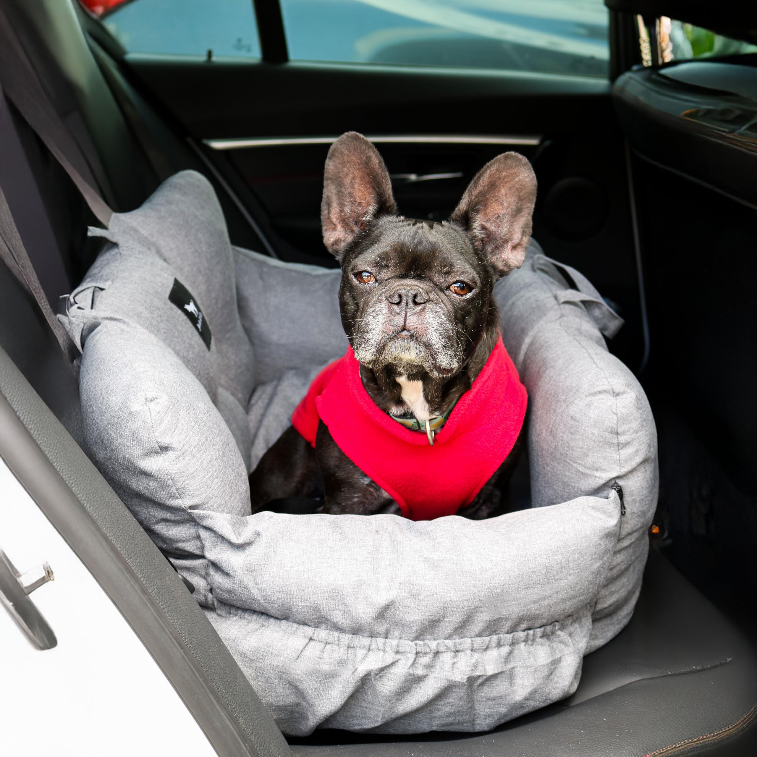 JACKO & CO, Fleece Vest Dog Sweater with Leash Ring, Soft, Warm & Lightweight Pullover Coat for Small & Medium Dogs - Image 4