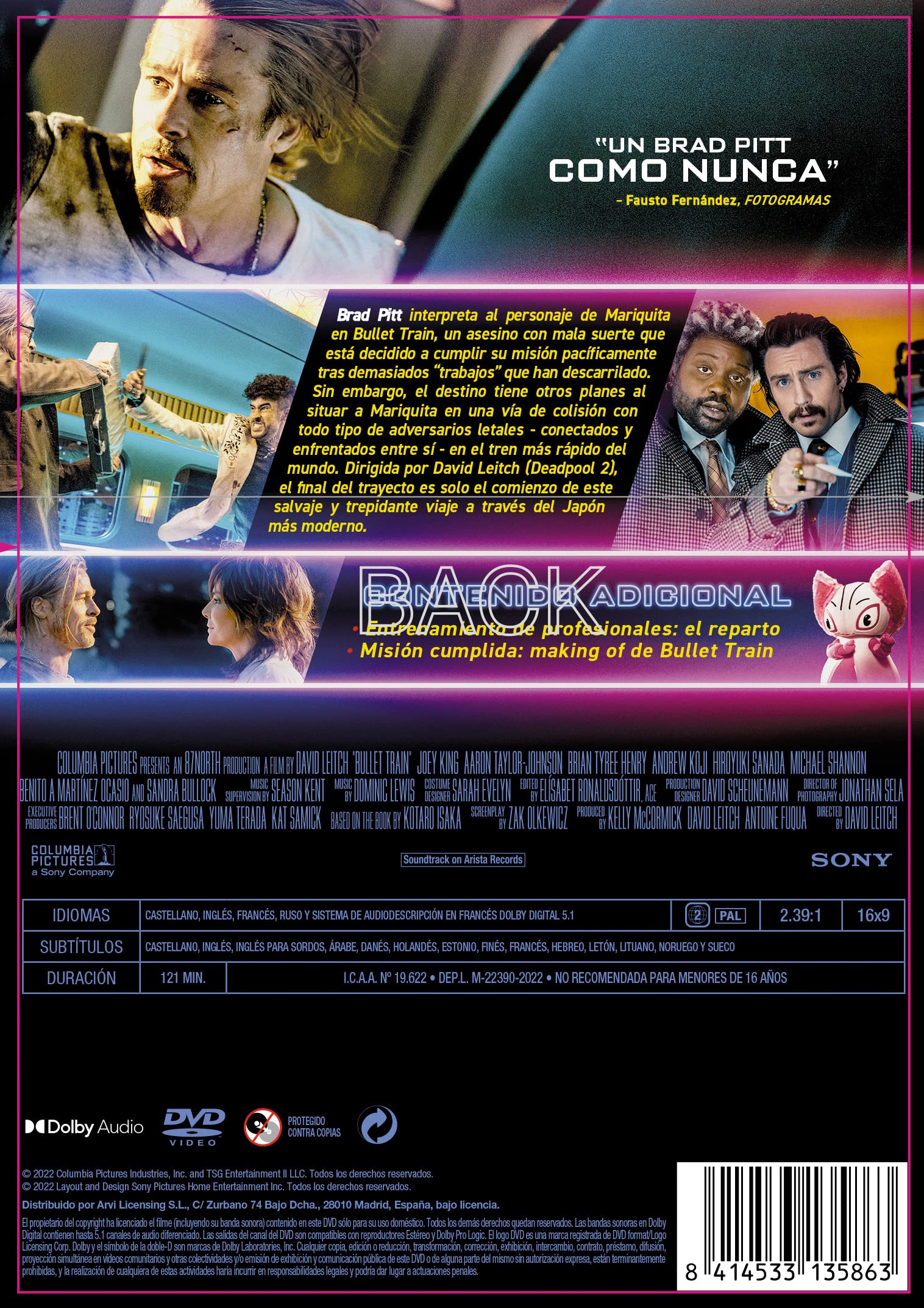 Bullet Train- DVD