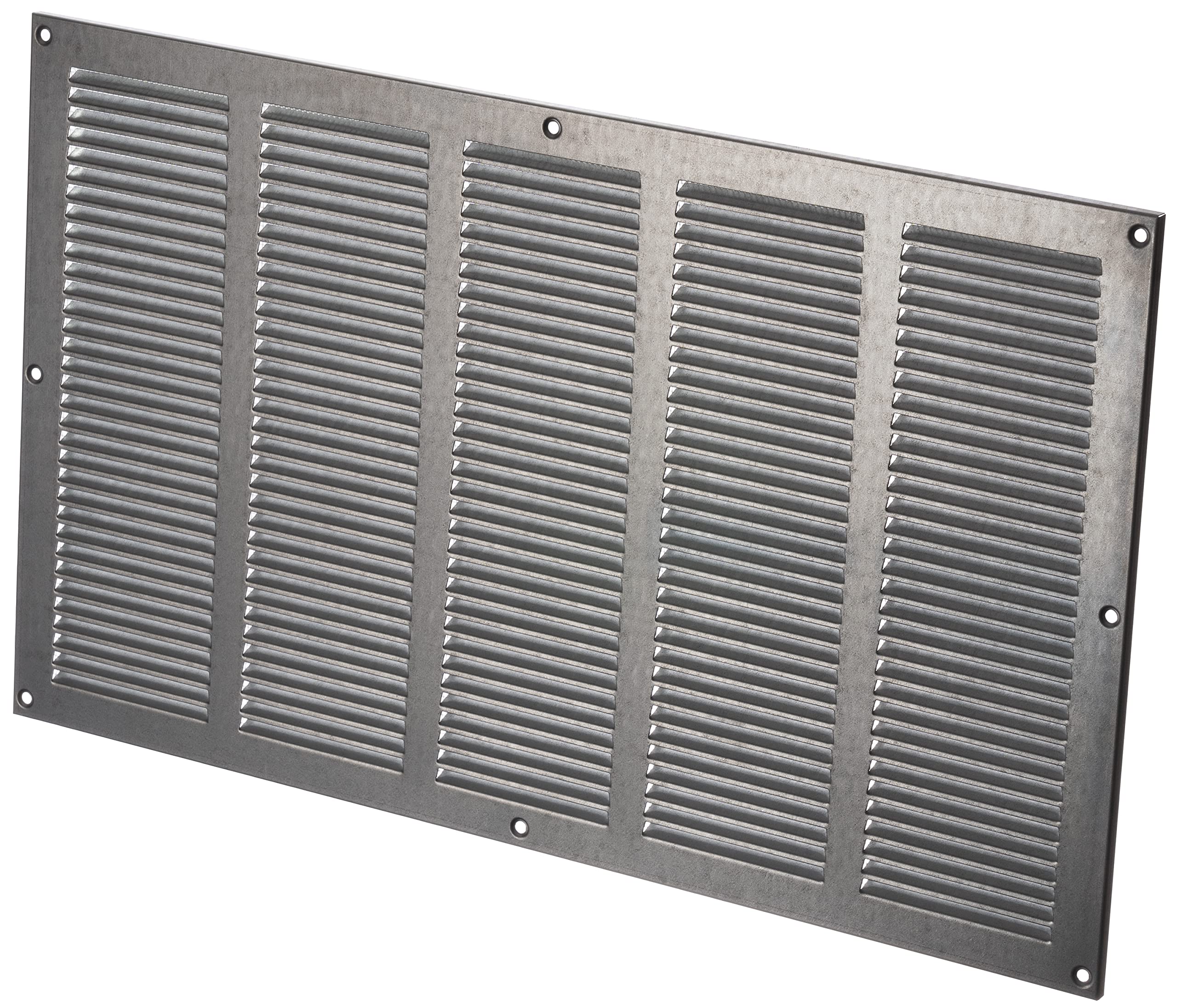 Grille de ventilation en métal galvanisé 500 x 300 mm avec protection contre les insectes - Grille pour aération - Grille d’évacuation