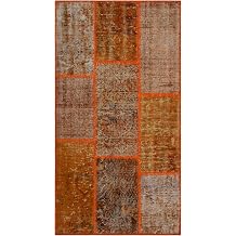 80x150 cm Iskece Turuncu Vintage Y n El Dokuma Modern Geometrik Etnik Eskitme Desenli Boho Oturma Odas  Salon Yolluk Koridor Mutfak Hal s