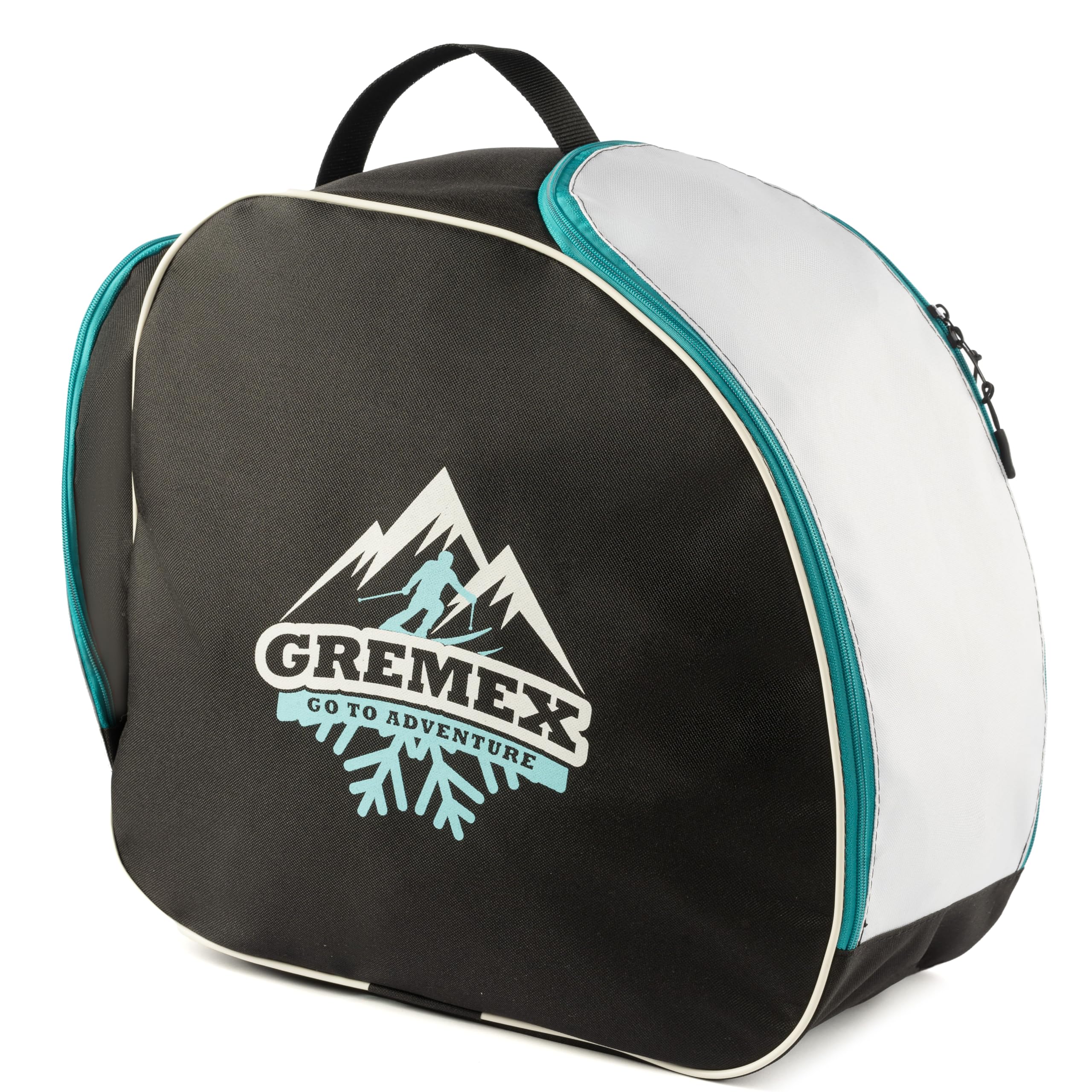 Sac à Dos GREMEX Pour Chaussures De Ski Et Casque – Imperméable, Compartiment Dédié, Coutures Renforcées, Taille Max 47