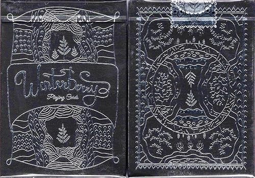 Winterberry que juega a las cartas póker tamaño cubierta USPCC Custom Limited