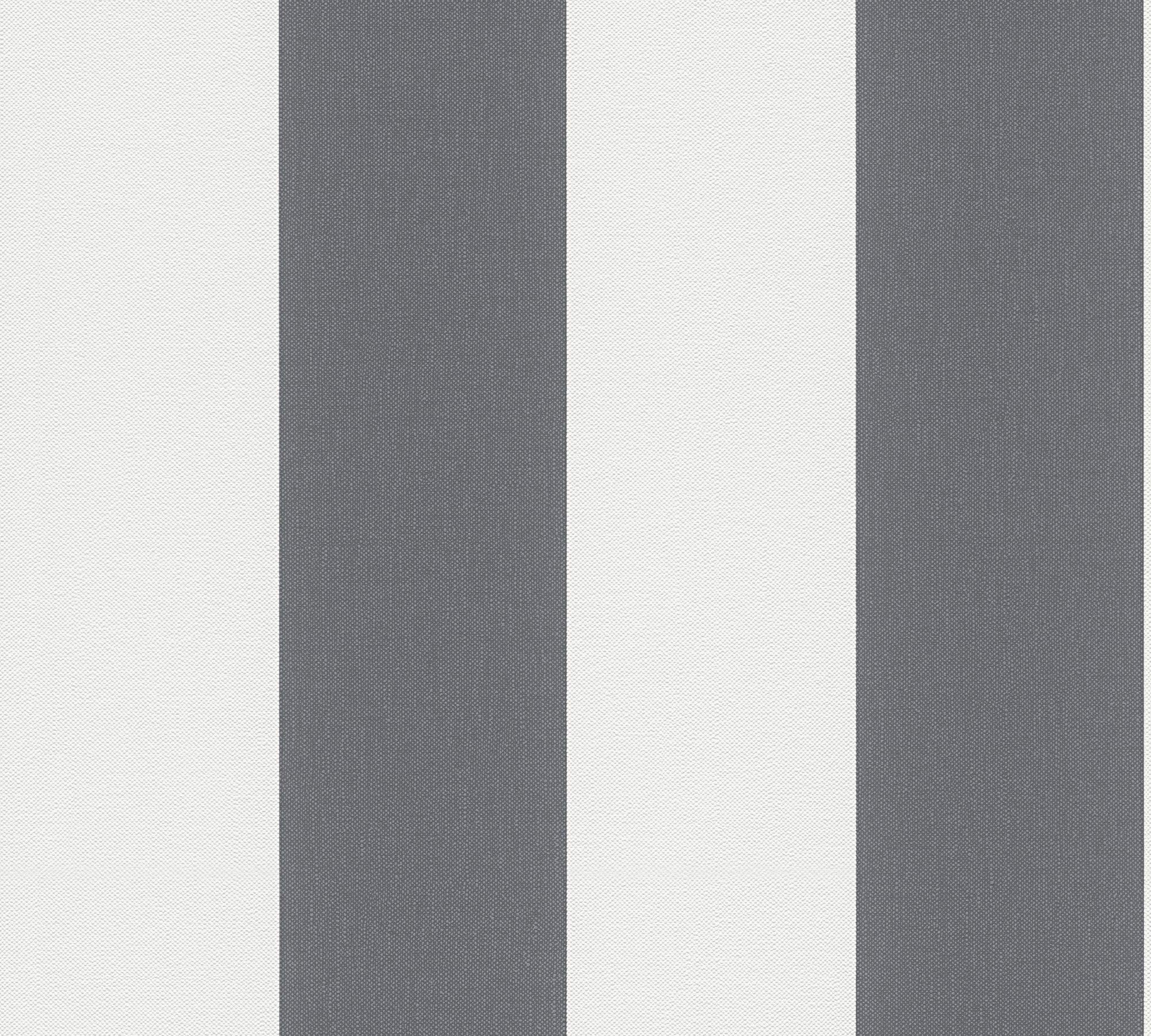 A.S. Création 179050 Papel Pintado, Gris, Blanco