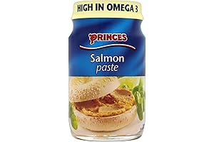 Princes Salmon Paste 75g: A Delectable Blend of Smoked Salmon and Cream Cheese