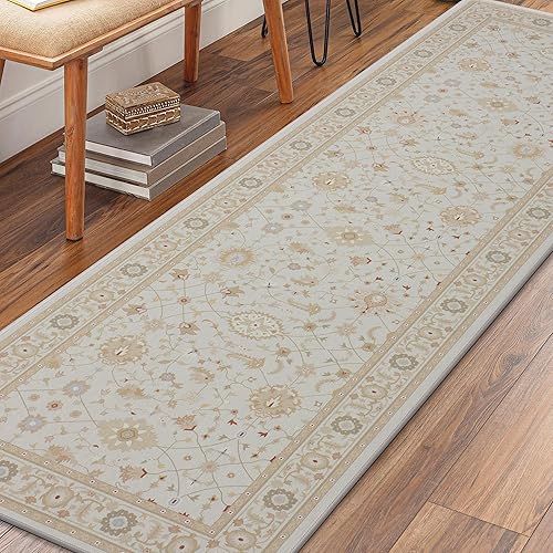 Miniatura 4 de MaxRugrs Alfombra de cocina para pasillos de 2 x 6 pies, sin arrugas, lavable a máquina, resistente a las manchas, antideslizante, tapete con parte