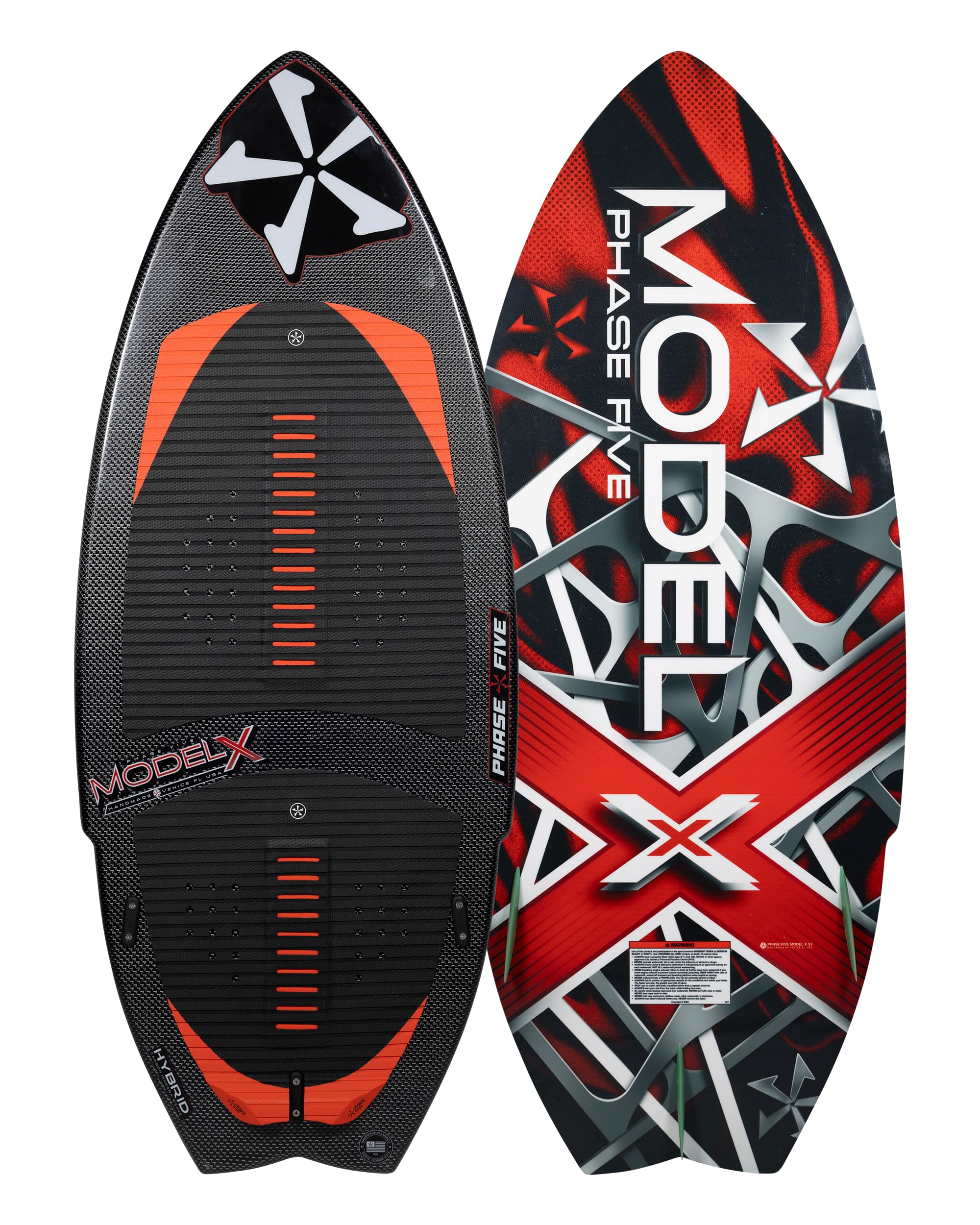 PHASE FIVE Model X Wakesurf Board
