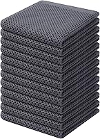 Vista 166 de Kitinjoy - Paños de cocina de 100 % algodón, tela de tejido gofrado, paño de limpieza ultrasuave, absorbente y de secado rápido.