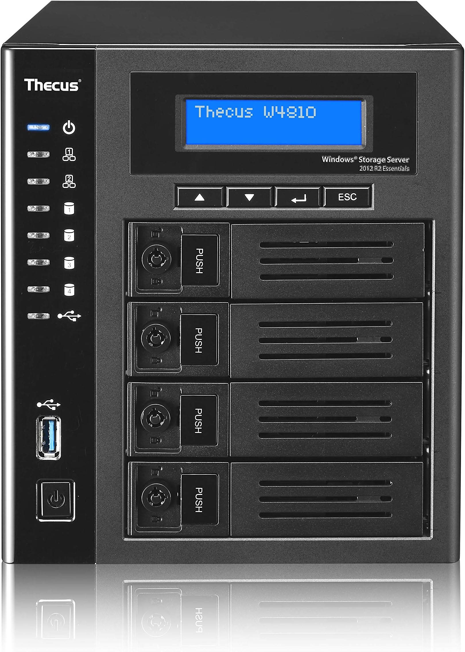 Thecus Windows NAS Storage W4810 4 Bay NAS Server