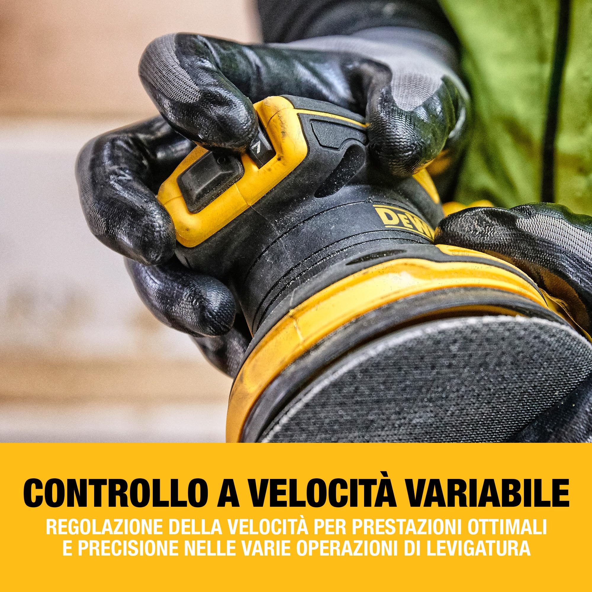 DEWALT Levigatrice Brushless 18V XR 125mm DCW210N-XJ