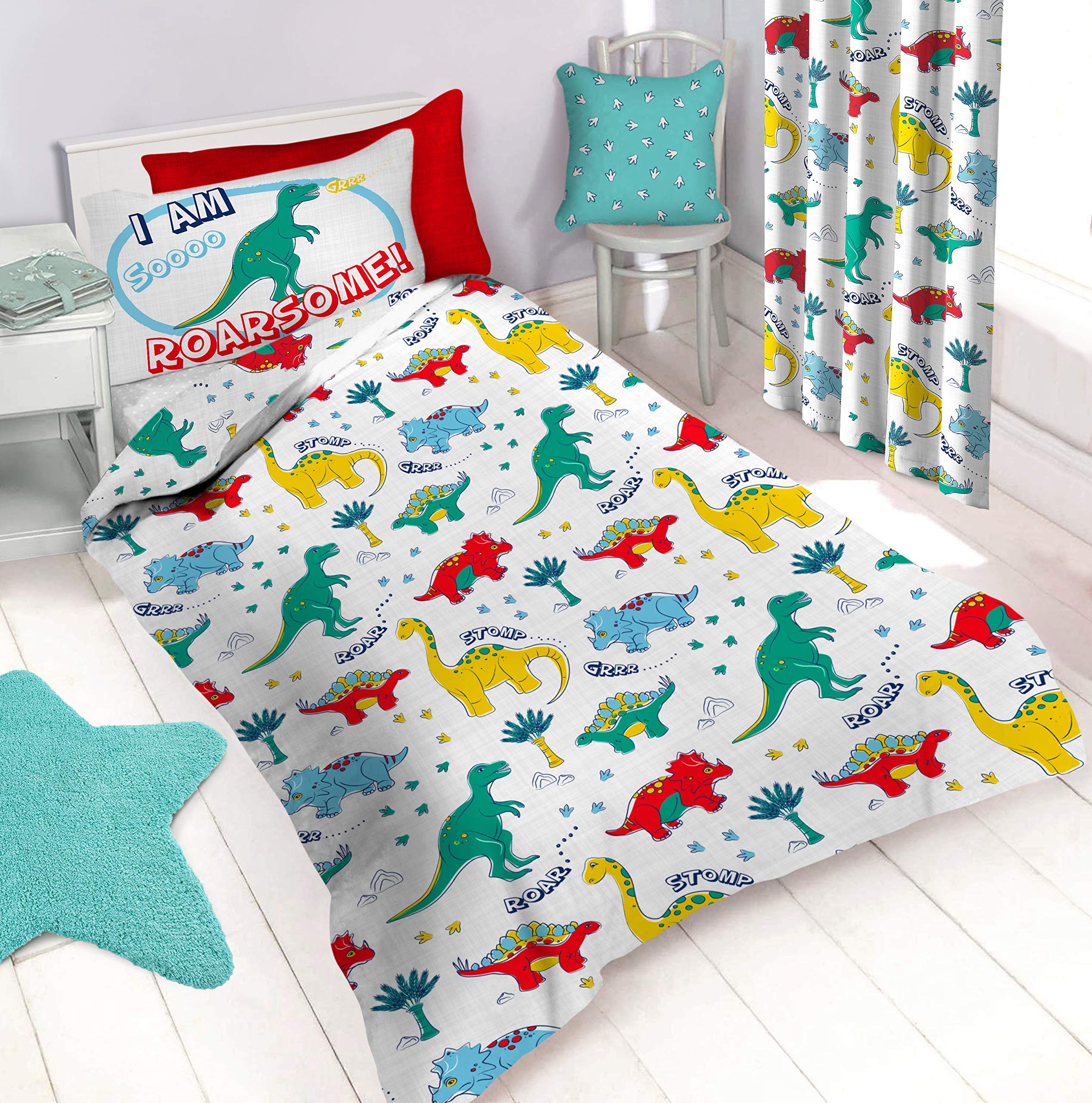 dino bedding