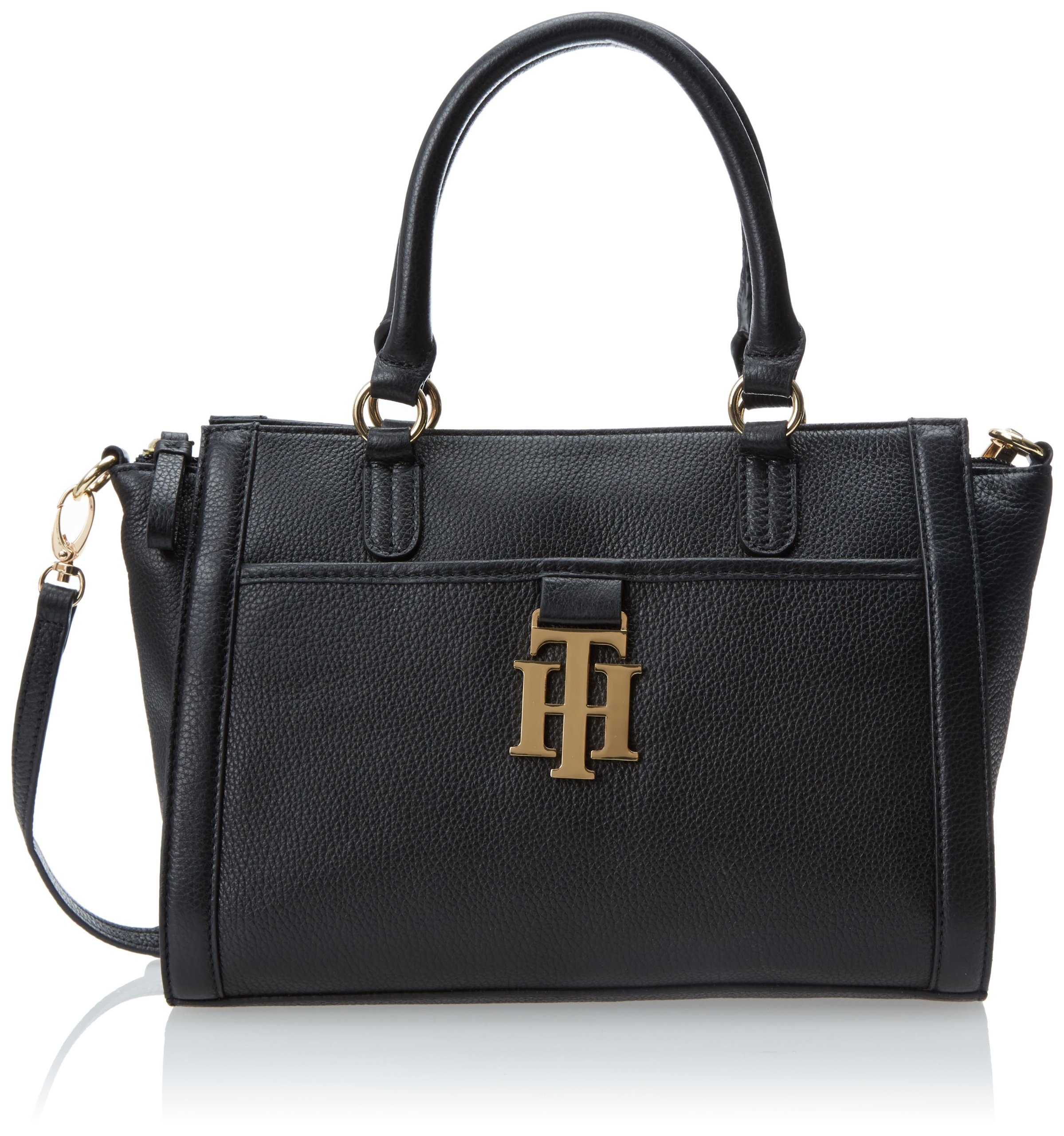Tommy Hilfiger 6921647-Monogrammed II Pebb Satchel