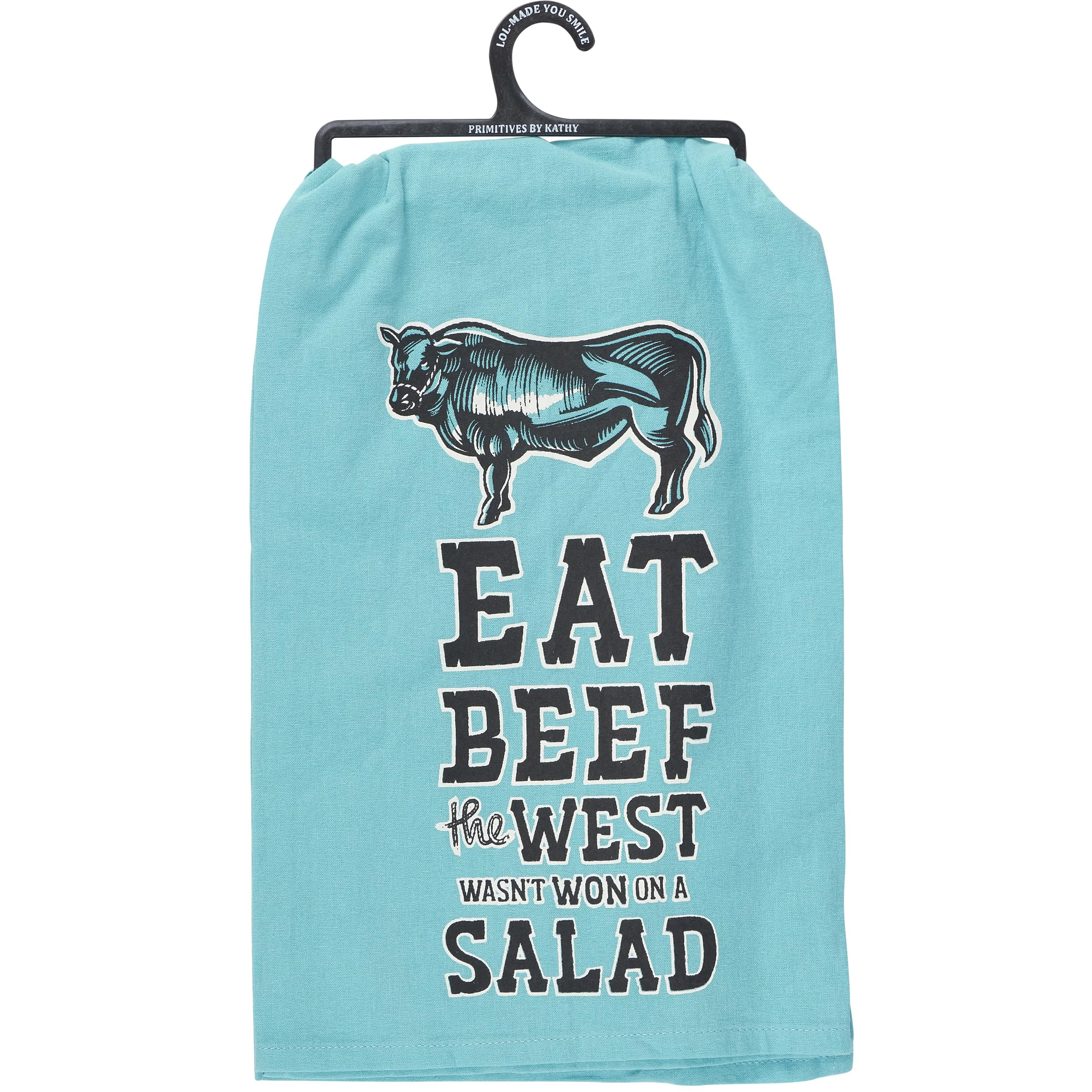 Toalla de cocina Eat Beef, paño absorbente decorativo para asados y barbacoa