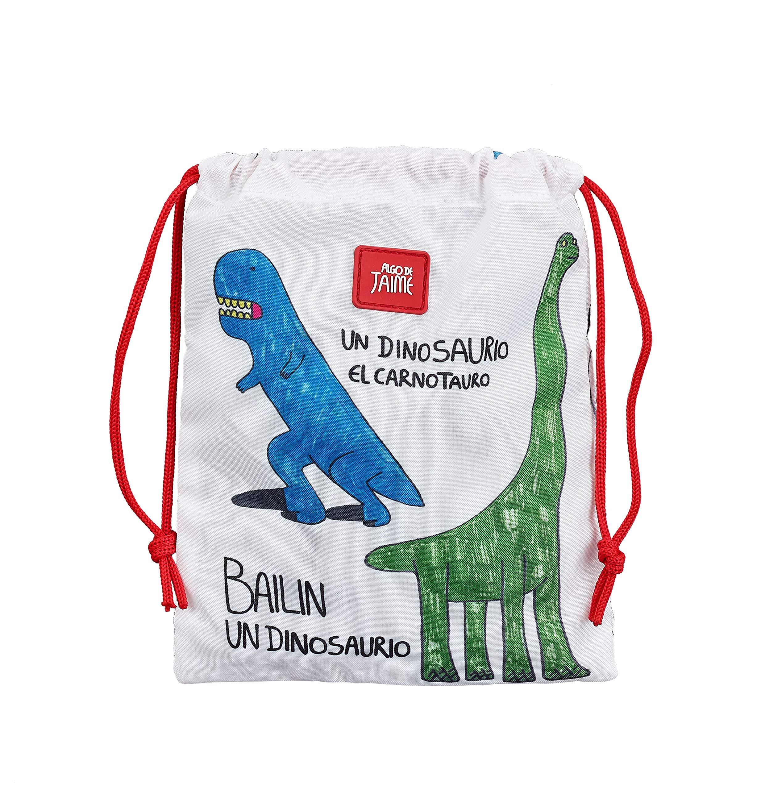 Jaime Official Lunch Bag, 200 x 250 mm, White + Multicoloured