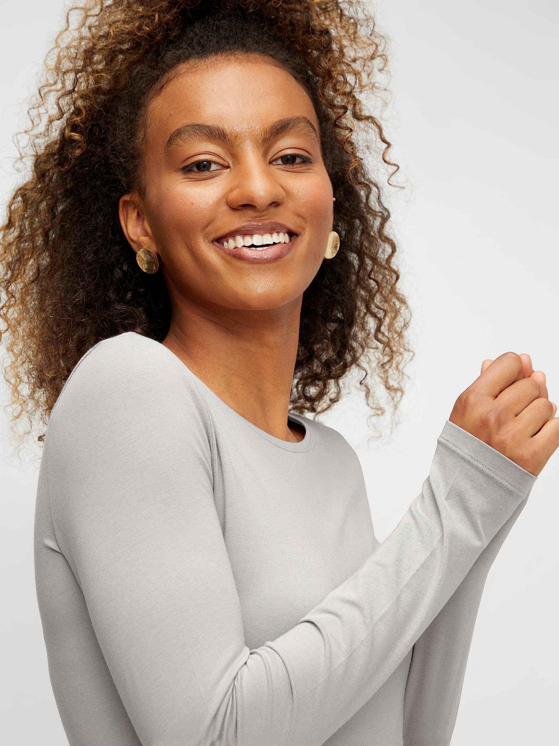 Pieces Pcsirene Ls Tee Noos T-Shirt Manches Longues Femme