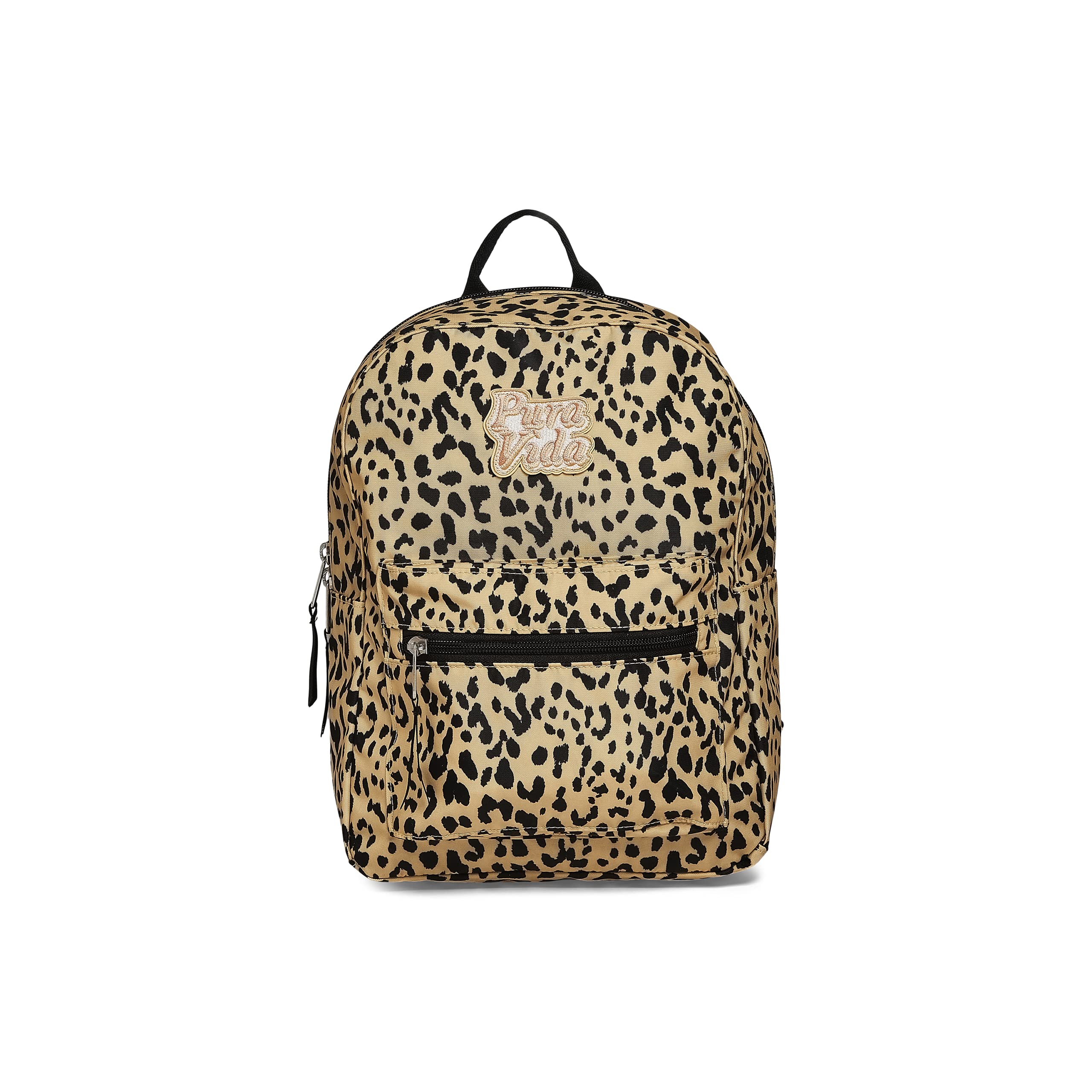 Leopard Mini Daypack Backpack Travel Bag - 400D Polyester, Brand Patch - 12 Liters