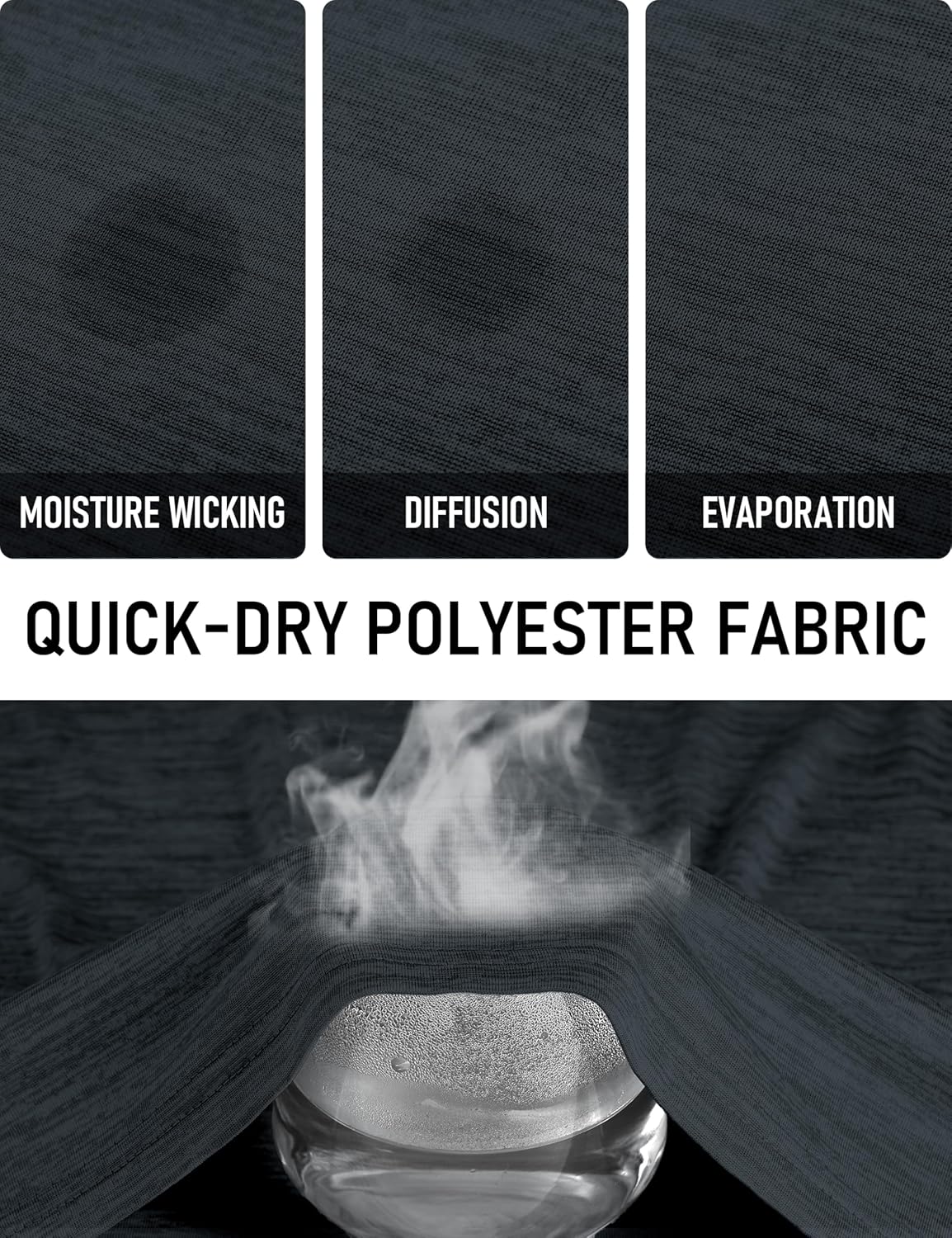 MAGCOMSEN Men's Short Sleeve Moisture Wicking Shirts Athletic Running Workout T-Shirts Performance Breathable Tshirt - Image 4