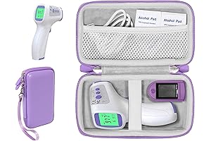 CaseSack Forehead Thermometer Case Compatible with Vibeey, eZthings, iCode, BrillianceHair Infraed Thermometer...