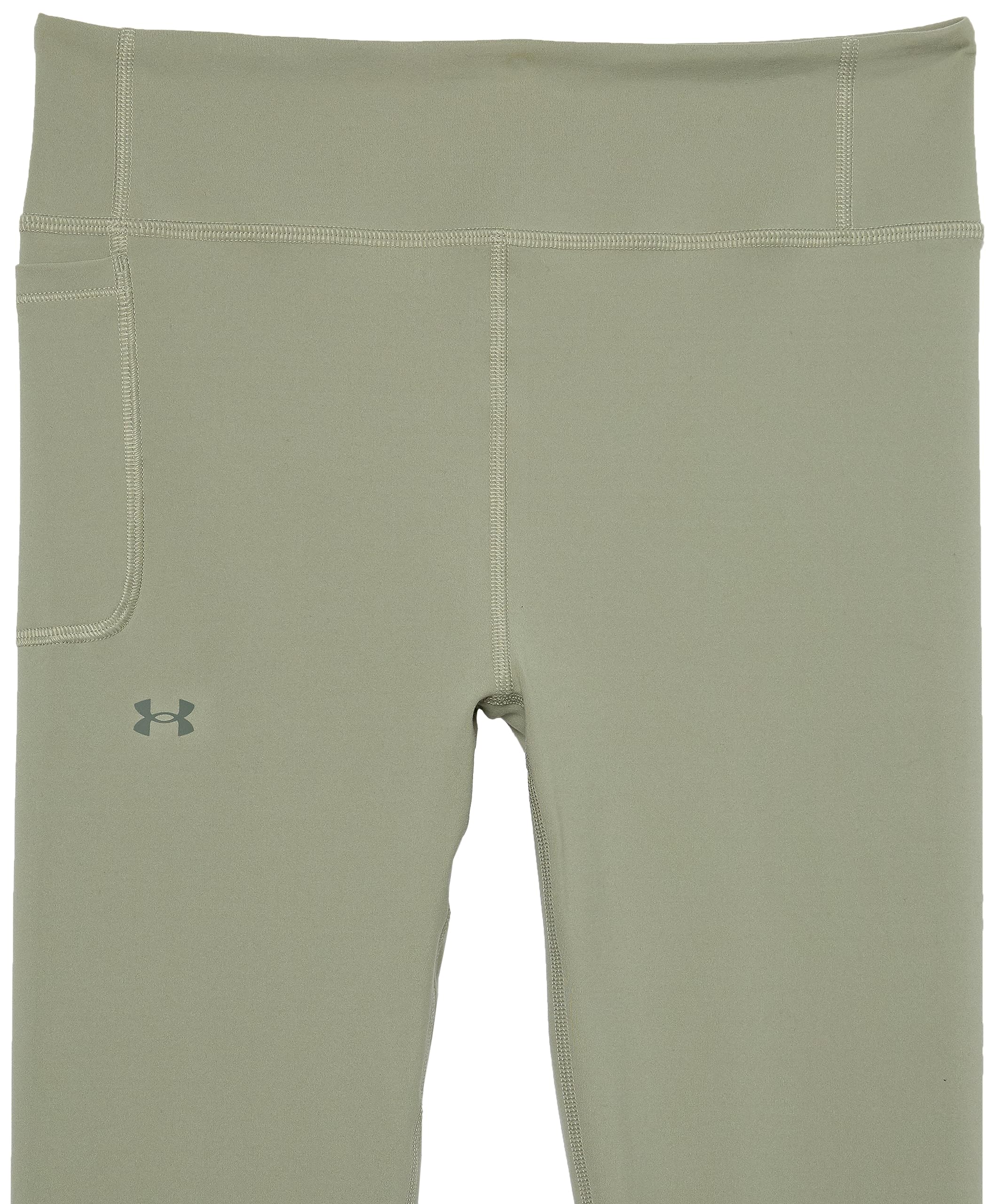 Under Armour Girls' Standard Motion High Rise Ankle Leggings, (504) Grove Green / / Colorado Sage, Youth X-Large