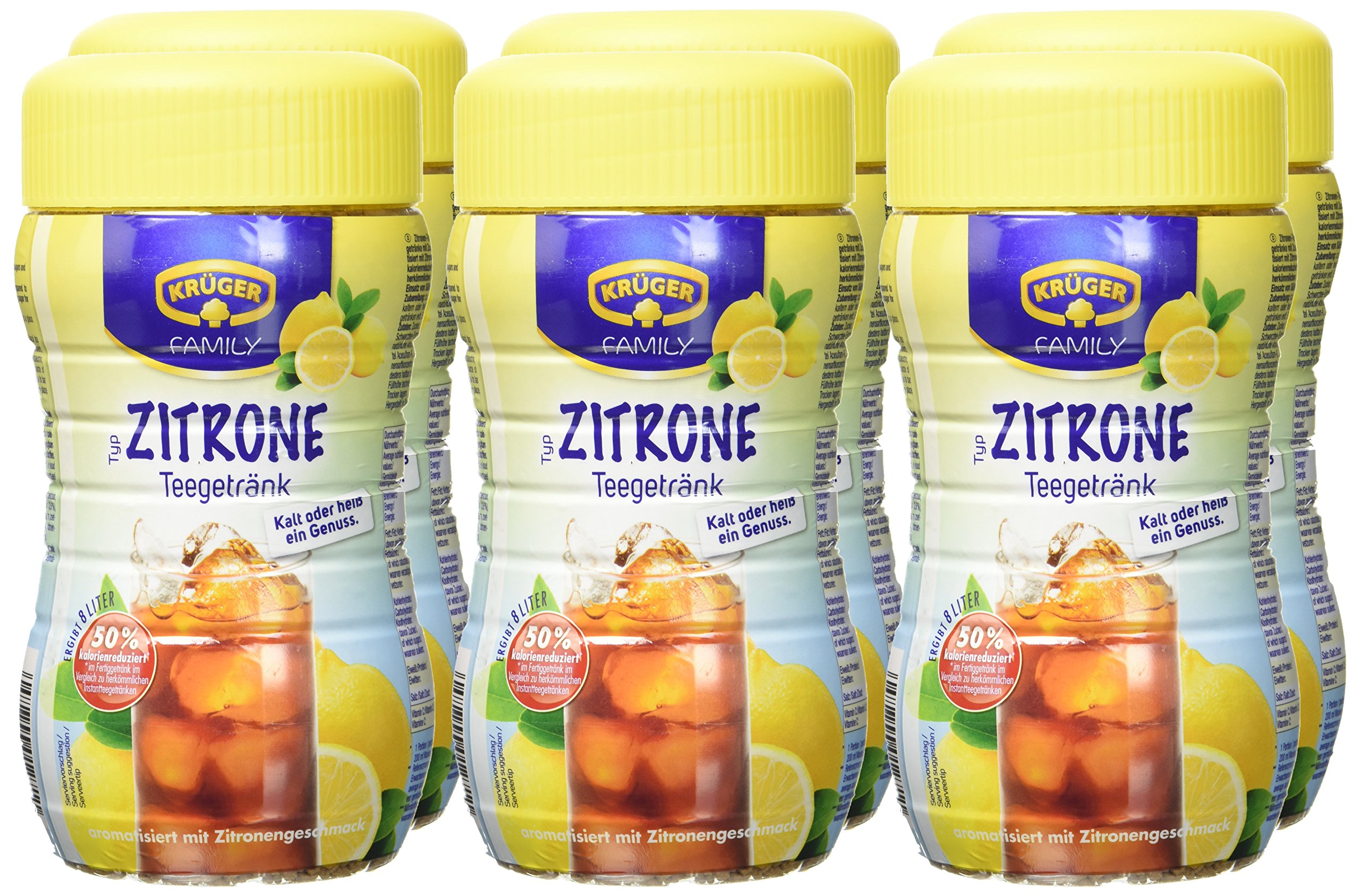 KRÜGER Citronentee, 6er Pack (6 x 0.4 kg)