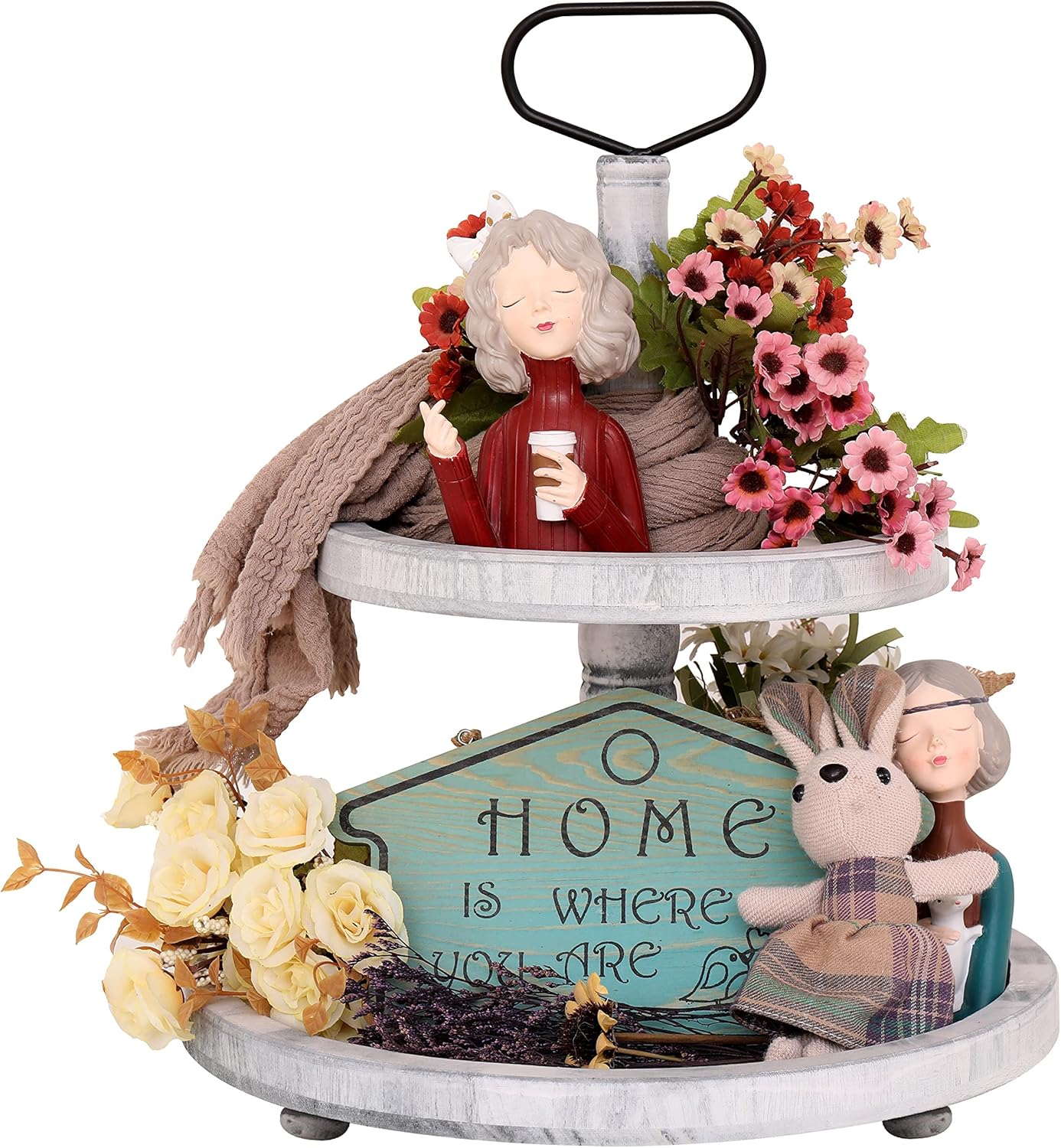 Tiered Tray 2 Tier Tray Tiered Serving Tray Cake Stand Set