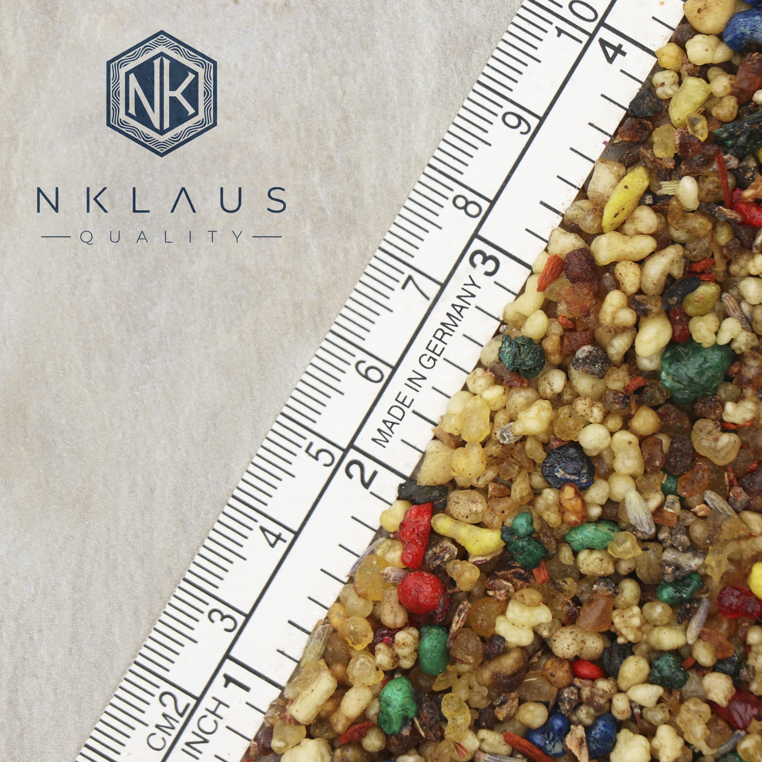 NKlaus 1000g Incienso mezcla de incienso dulce y picante sándalo lavanda 1476