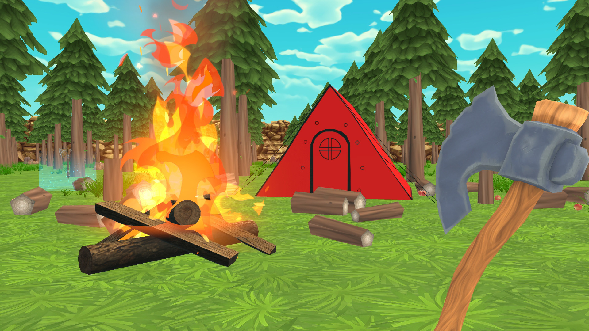 99 Nights in the Scary Forest Night Survival - Lost Jungle Wild Animal ...