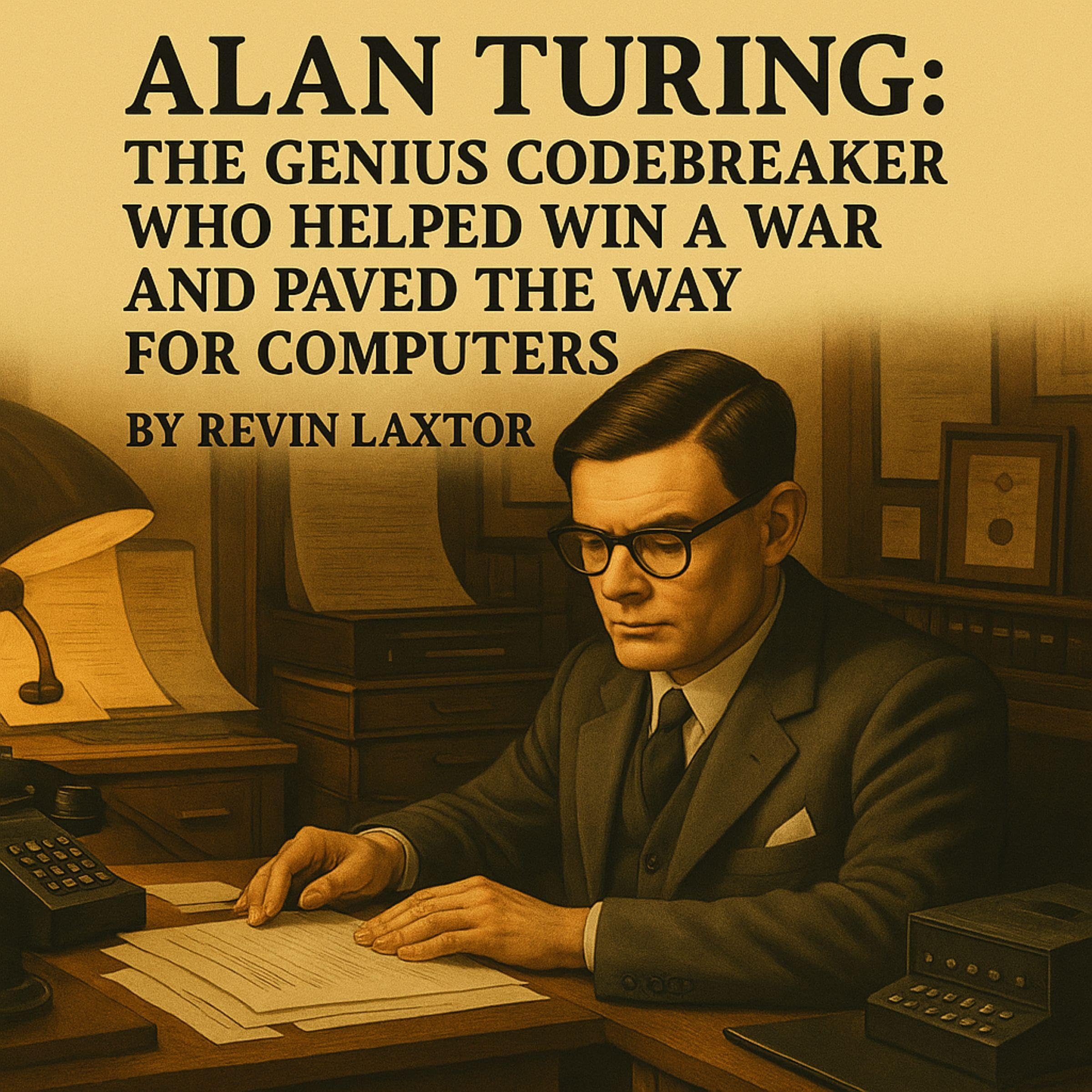 Cover art for Alan Turing