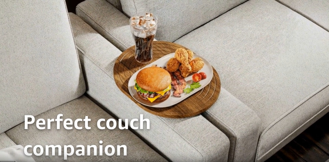 Amazon.com: Asgolion Couch Tray Insert for Middle, 15.75