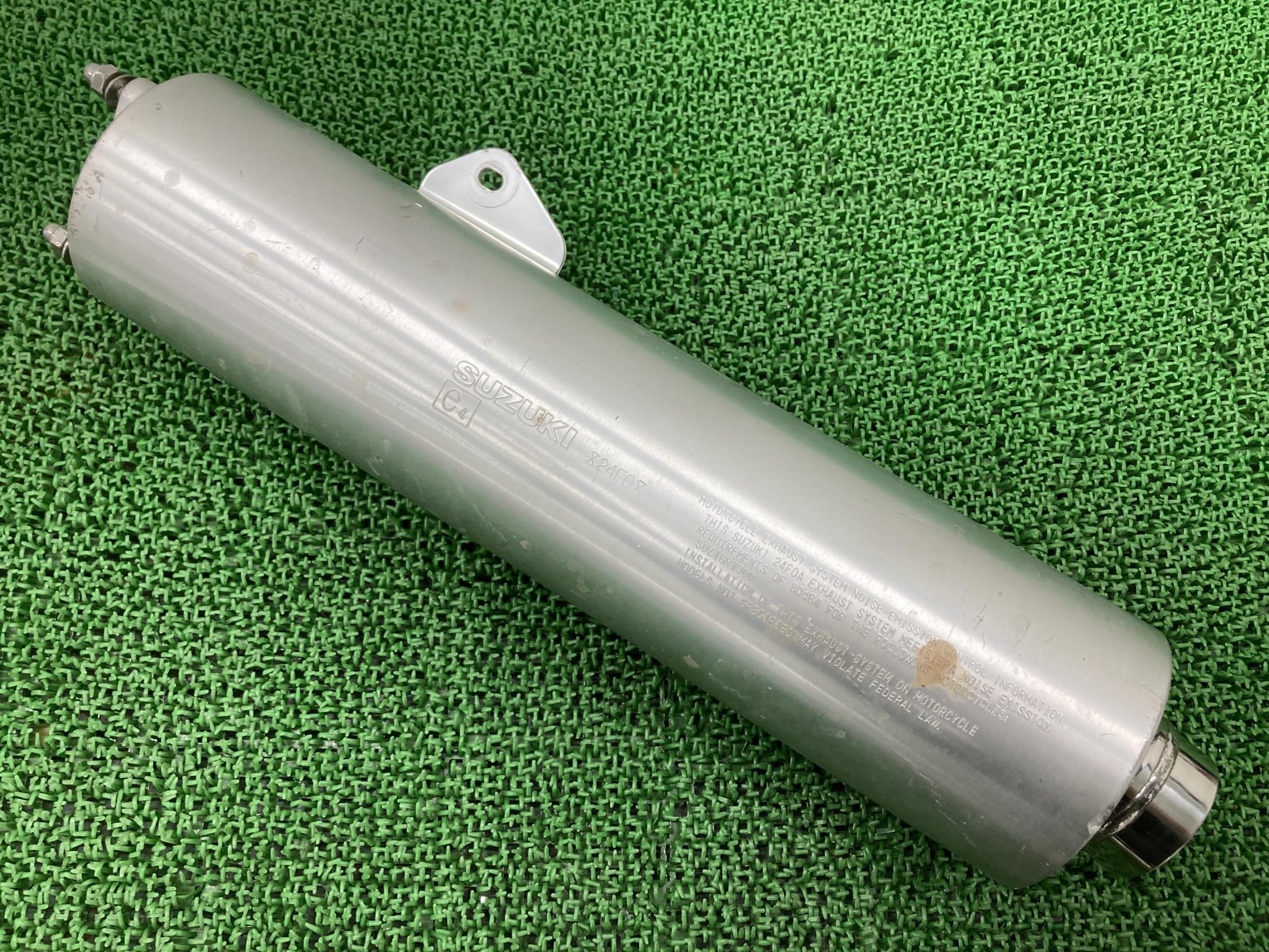 GSX1300Rハヤブサ 純正 24F0 スズキ 隼 サイレンサーマフラー 