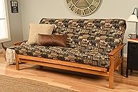 Vista 68 de MFD Futón Montana, Verde, Madera, Colchón canadiense