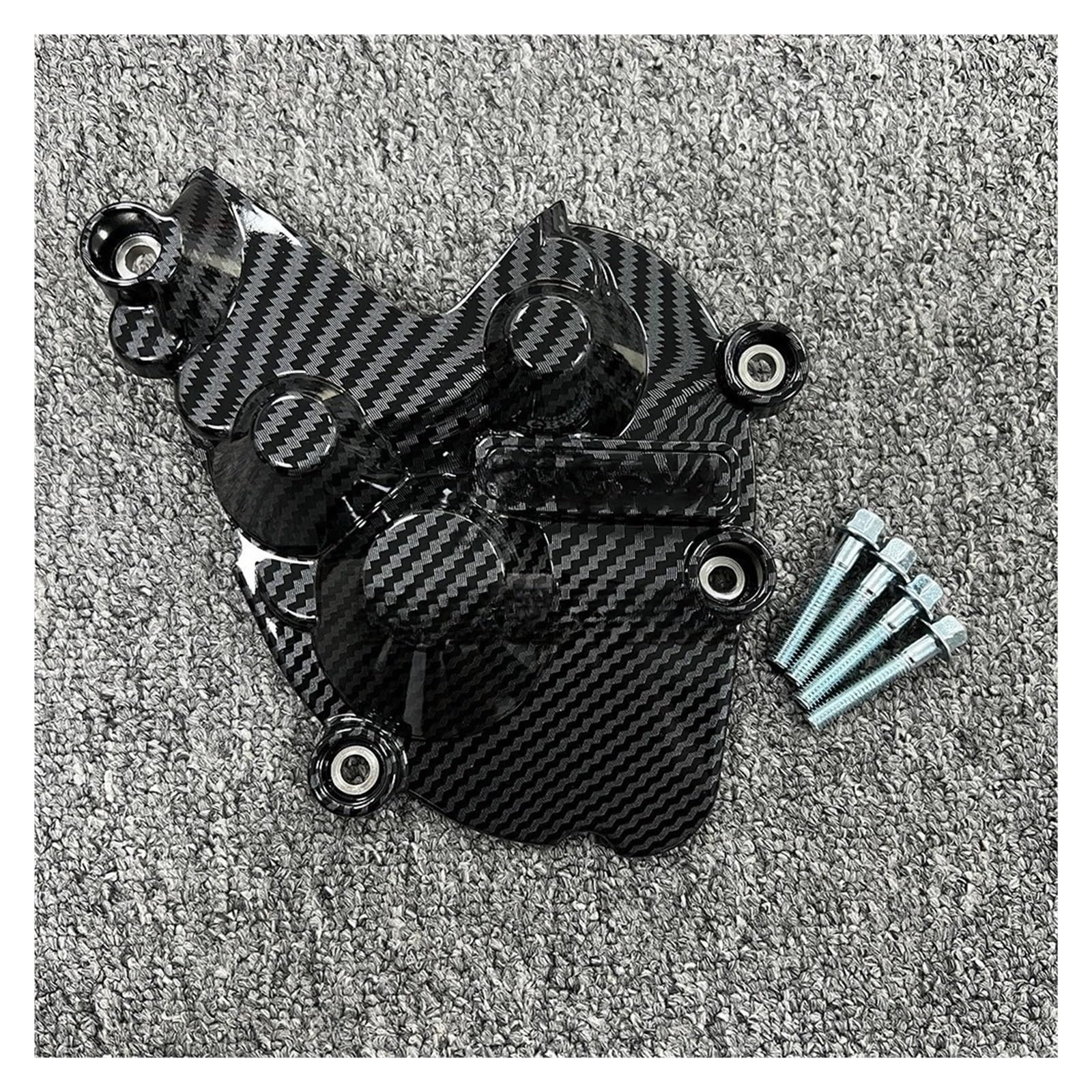 Moto Cache Alternateur Moteur Protection Moteur Imprimée en Fibre De Carbone Motos pour KA&WASAKI ZX-6R 2007-2025 Et ZX-636 2013-2025