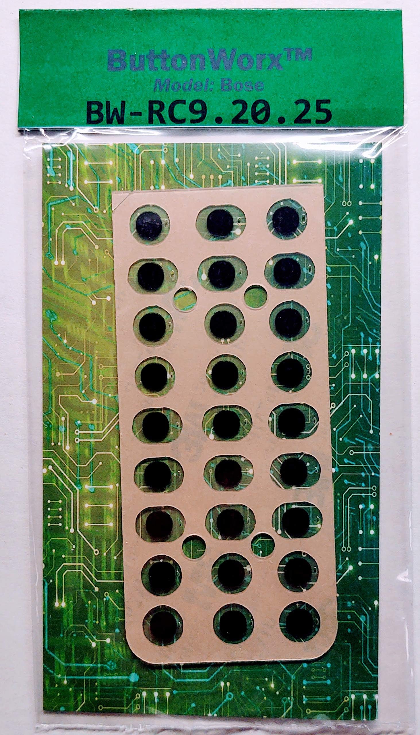Remote Control Button Repair Kit for Bose RC9 RC20 & RC25