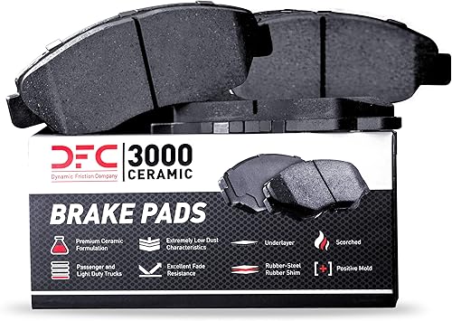 Dynamic Friction Company 3000 Pastillas de Freno Cerámica 1310-1551-00-Juego Trasero Dynamic Friction Company 3000 Pastillas de Freno Cerámica 1310-1551-00-Juego Trasero