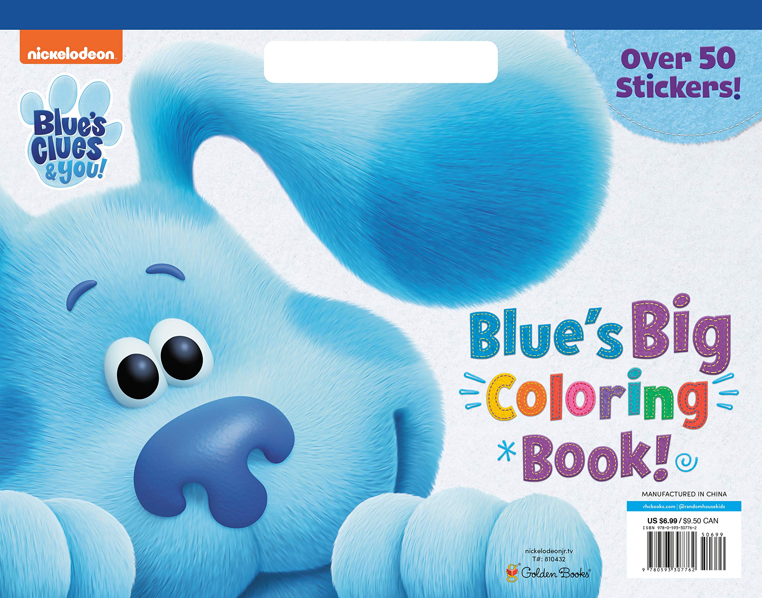blue's clues coloring pages magenta