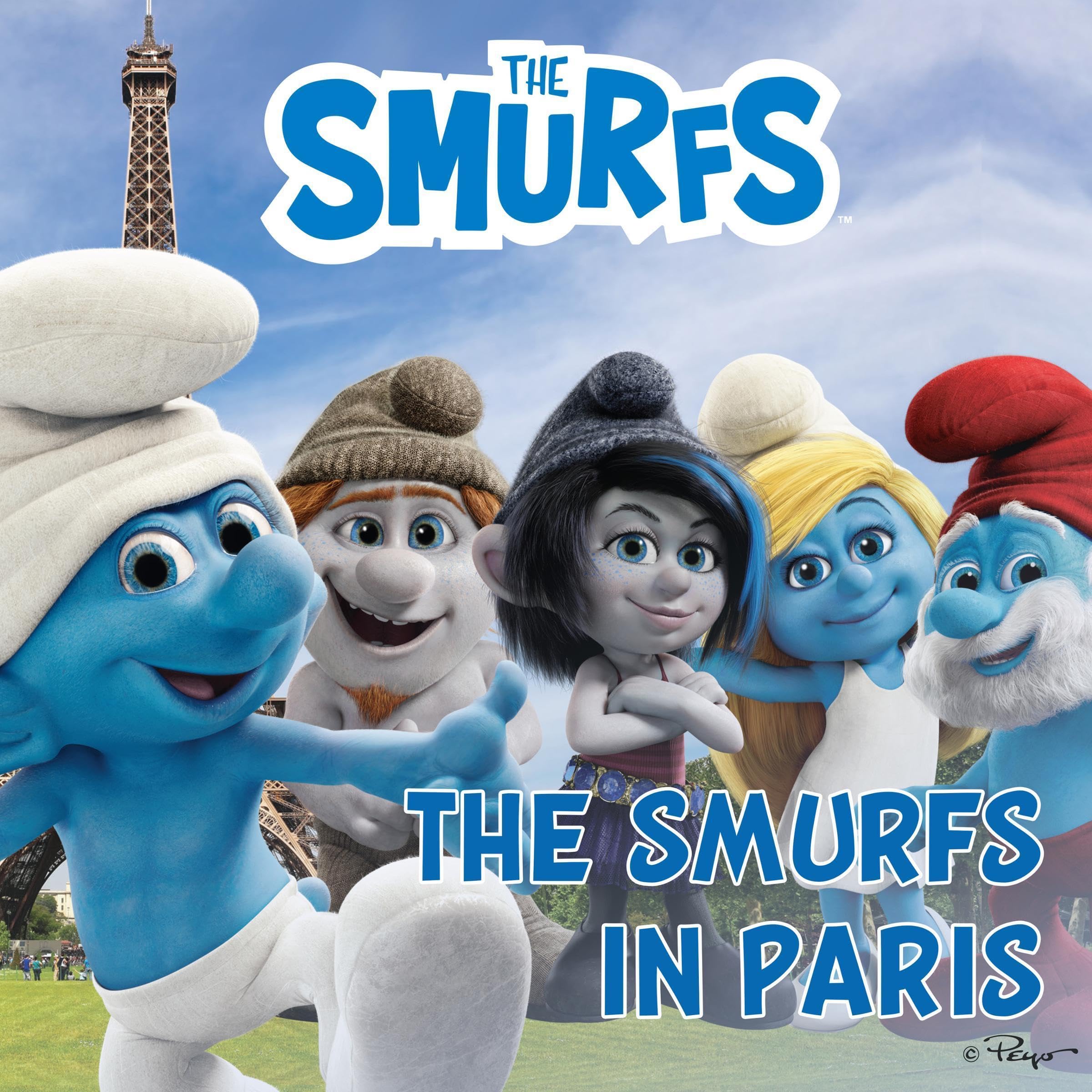 Cover art for The Smurfs in Paris