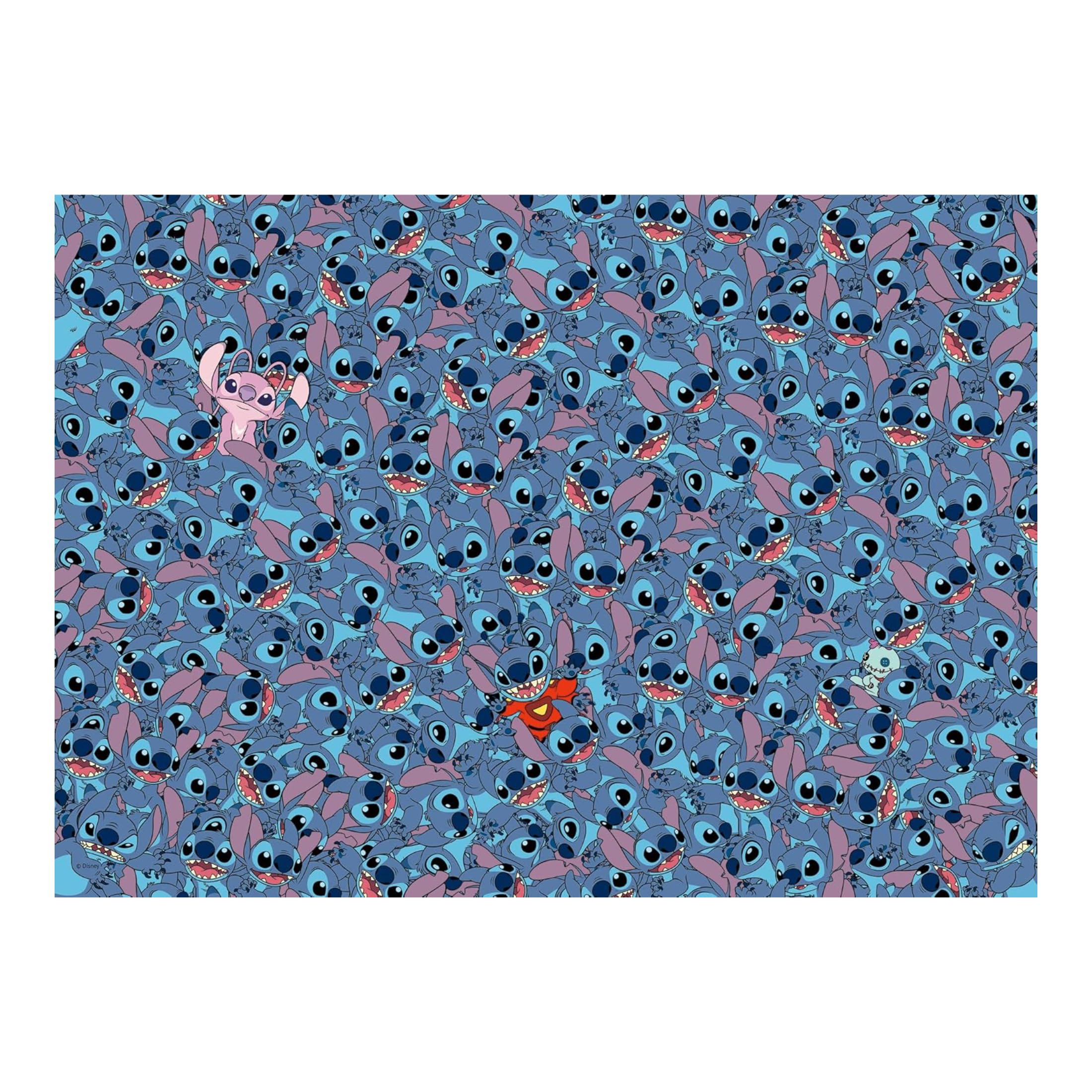 Ravensburger - Puzzle 1000 Piezas Disney: Lilo Y Stitch Challange | Puzzle Adultos 70x50cm | Puzles 1000 Adultos | Rompecabezas Niños +​14 Años | Puzzles 1000 Piezas