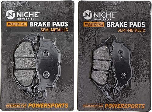 NICHE Juego pastillas de freno para Yamaha YZF R3 1WD-25805-00-00 1WD-25806-00-00 Delanteras traseras semimetálicas disponible en Yaxa Peru