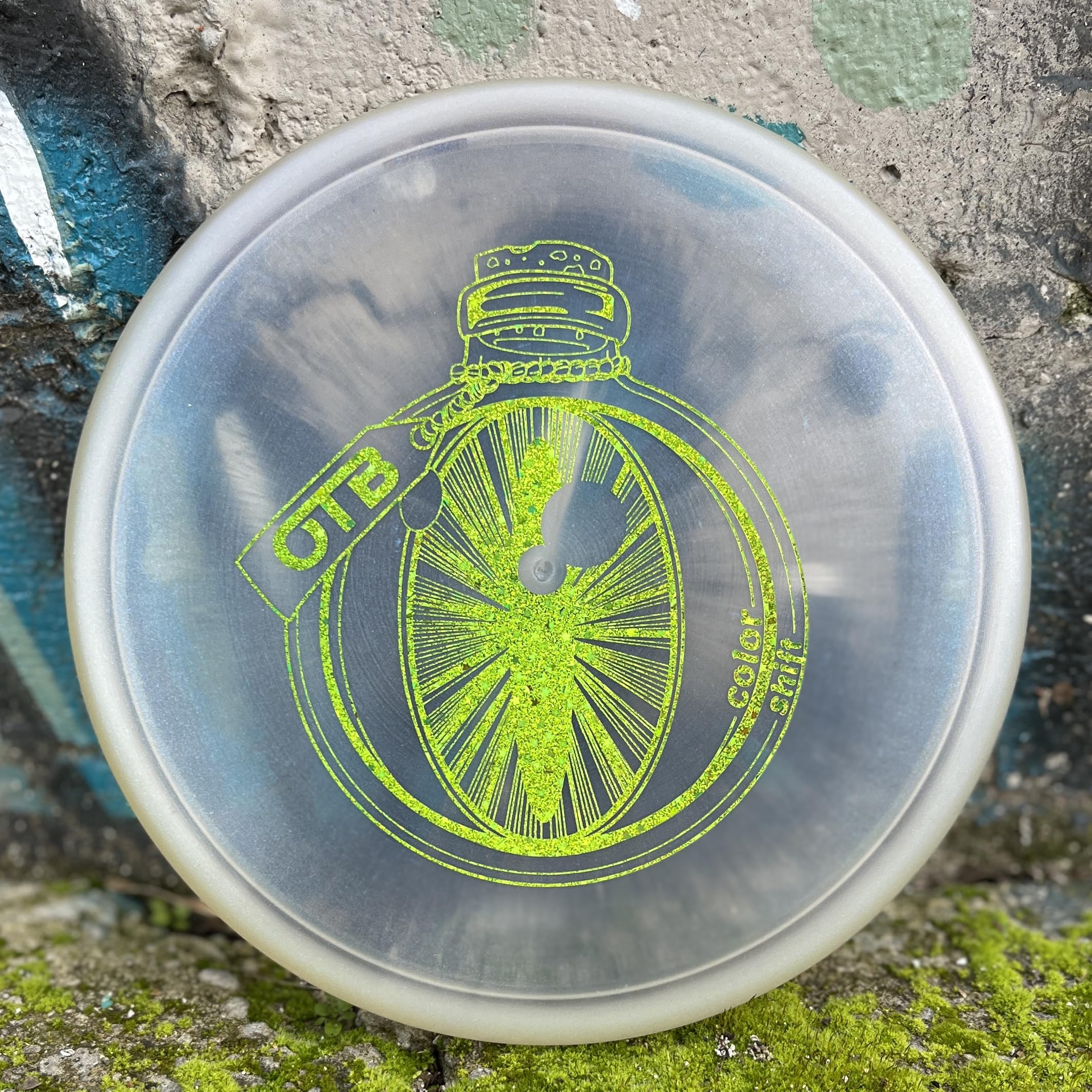 OTB Colorshift Discraft Zone | Special Edition Pirate Nate Eye Stamp | Disc Golf Approach Disc | Perfect Utility Disc | Disc Golf Discs for Beginners | Zone Disc for Upshots | Colors May Vary