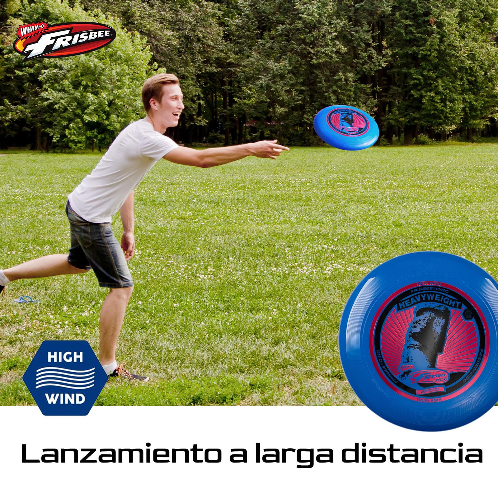 Wham-O Frisbee Pesado 200g 27.94cm Disco de Larga Distancia