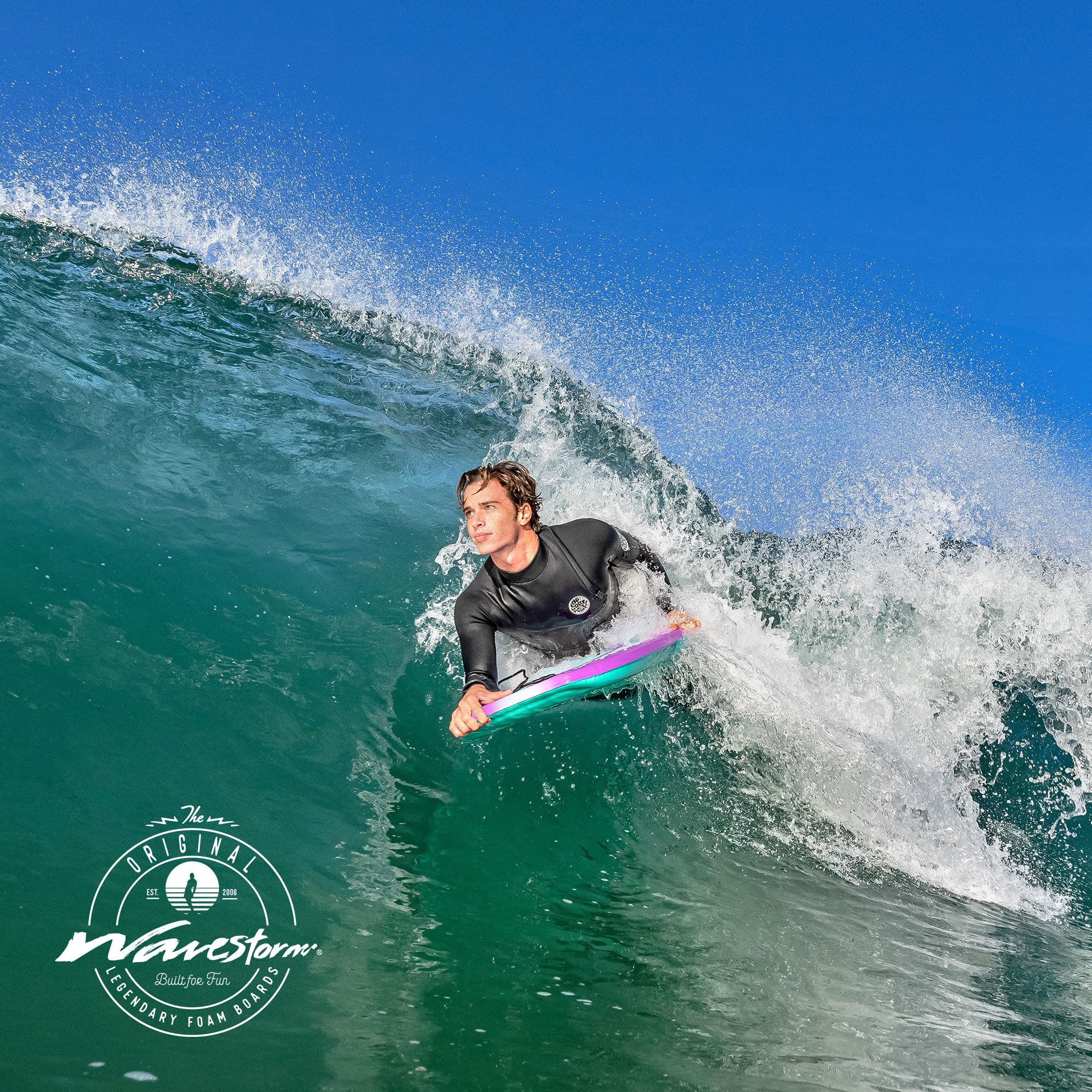 Wavestorm Bodyboard de Espuma | AZ21-WSBB400-LAV