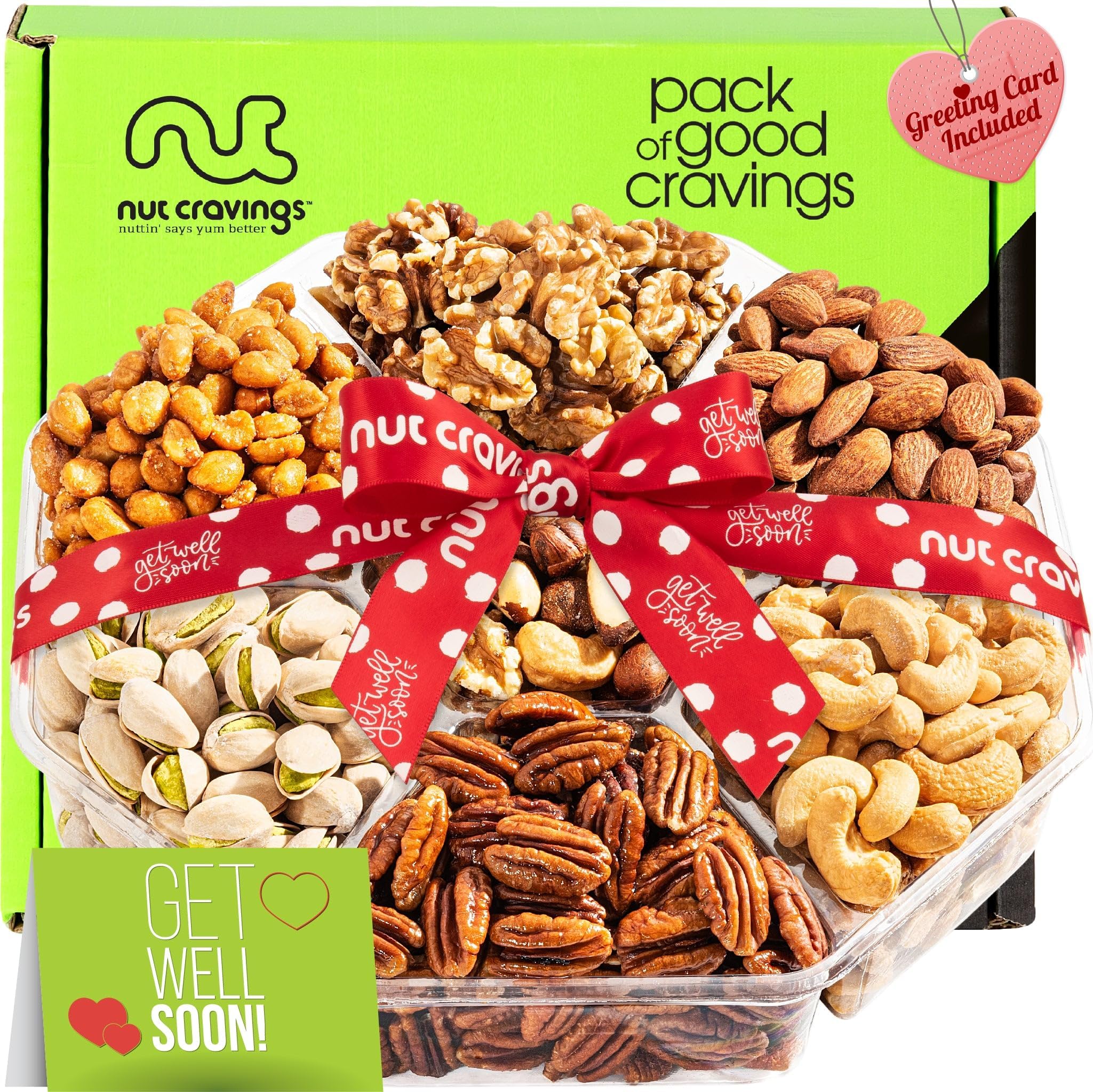 Nut Cravings Gourmet Collection Get Well Soon Nuts Gift