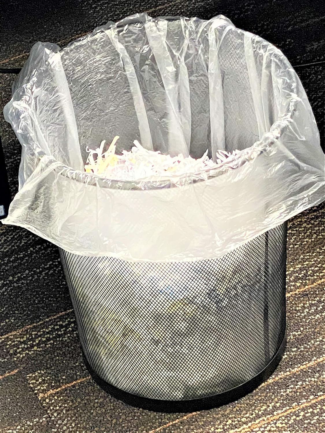 TYPLASTICS Trash Can Liner- Wholesale 1000 Count Garbage bags on Perforated Roll 7-10 Gallon Multipurpose for Office Bathrooms Business Home Commercial and industrial needs 24" X 24" : Health & Household