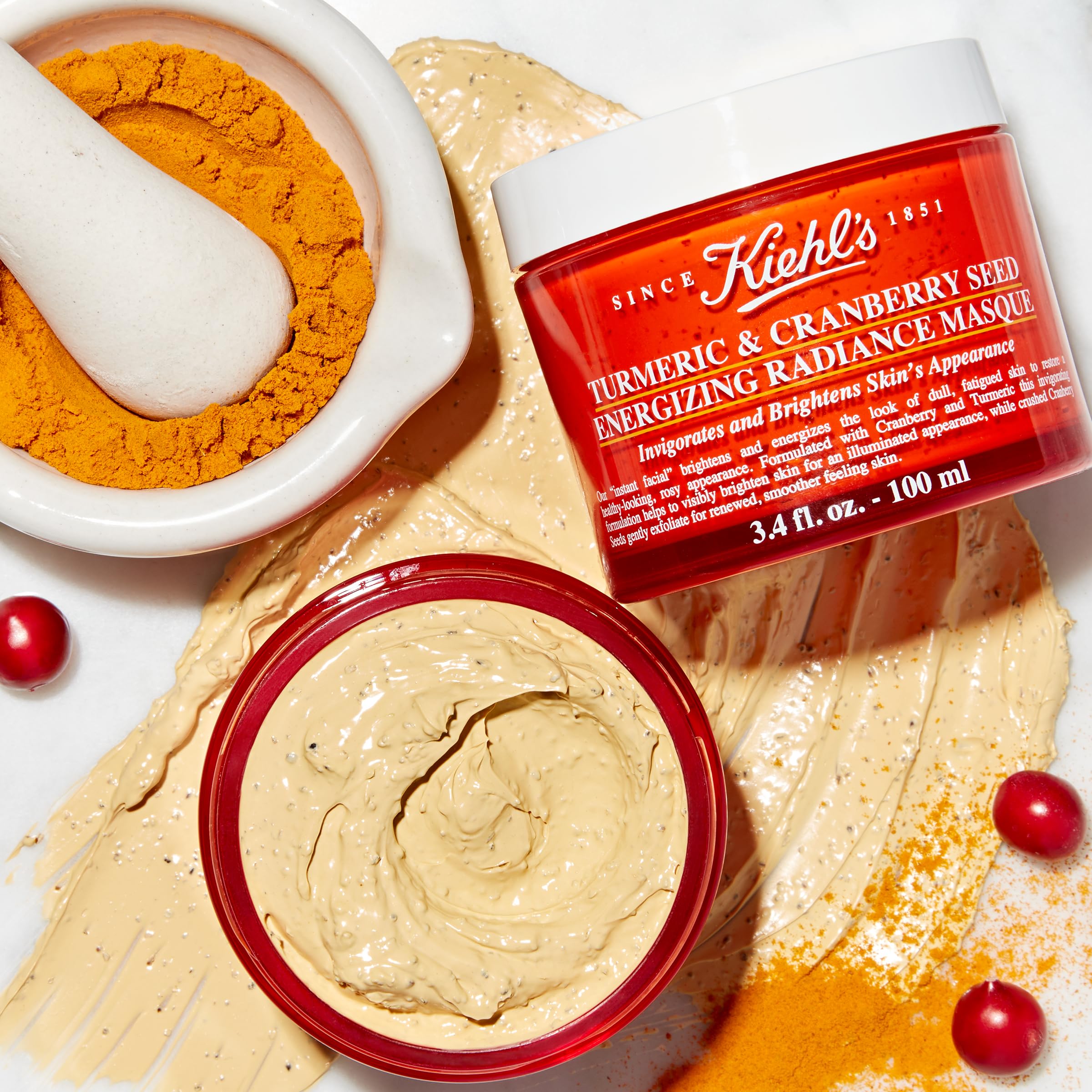 Kiehl's Turmeric and Cranberry Seed Energizing Radiance Mask