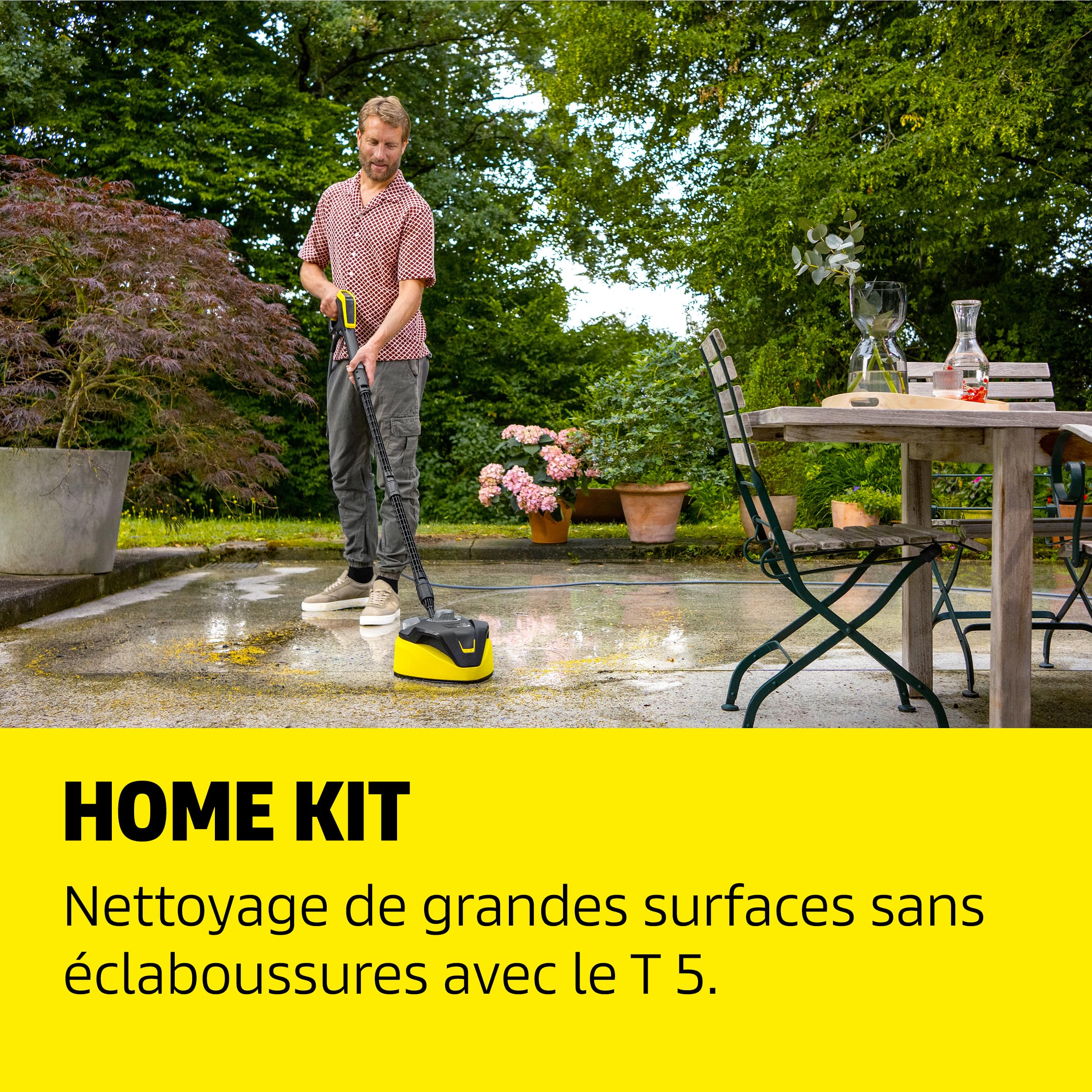Kärcher Nettoyeur Haute Pression K 7 Comfort Premium Connect Home, Pression Max. 180 Bar, débit : 600 l/h, Surface : 60 m²/h, Enrouleur de Flexible, contrôle Via Application, Home Kit