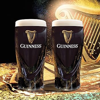 Amazon.co.jp: The **NEW** Guinness Draught Glass (2 Pint